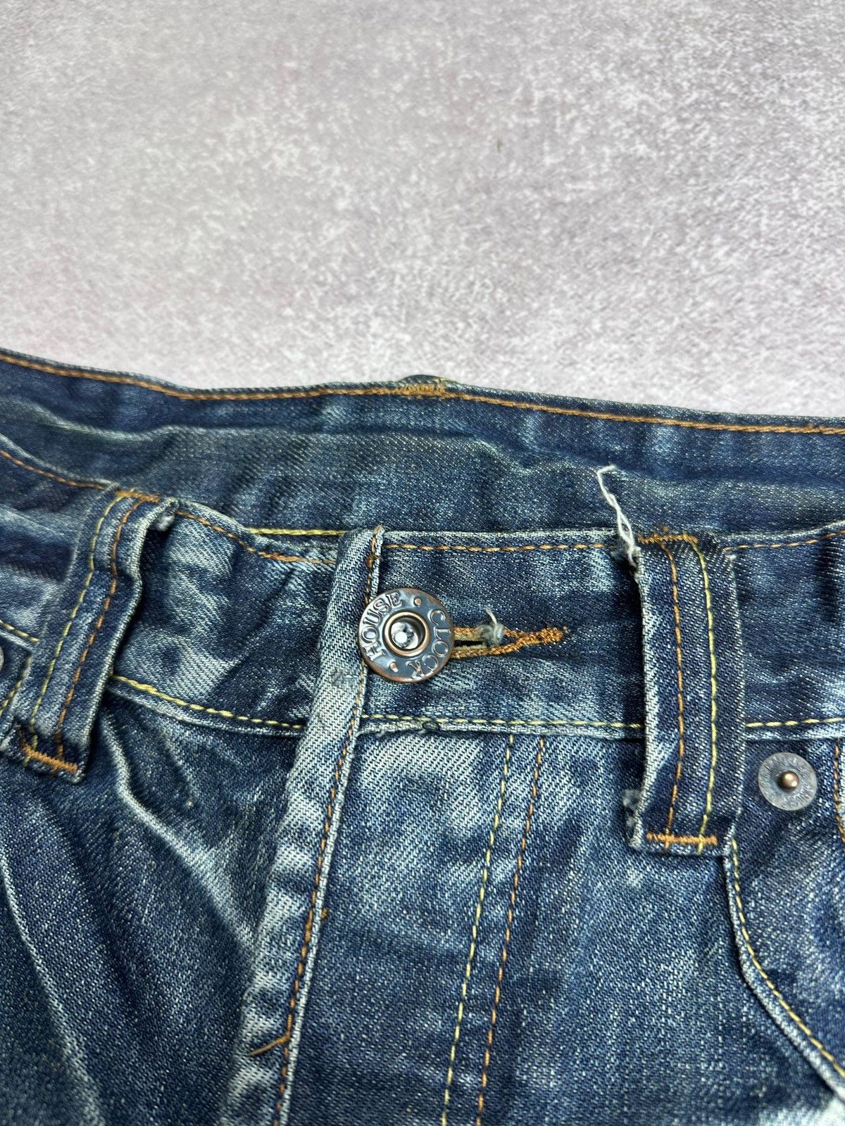 Vintage Vintage Hedi Slimane Style Grunge Y2K Baggy Jeans 34 Size US 34 / EU 50 - 5 Thumbnail