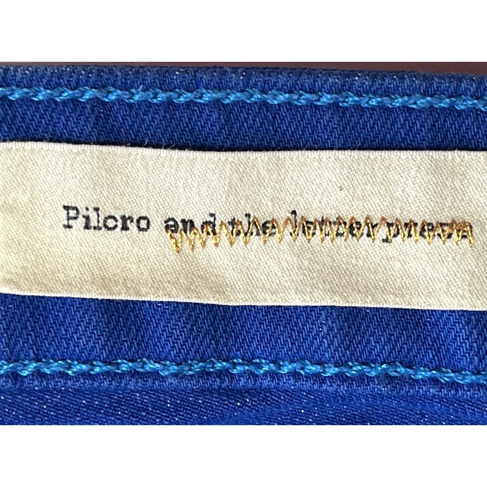 Vintage Pilcro And The Letterpress Stet Fit Jeans Women's Size 29 Blue Denim Size 29" - 7 Thumbnail