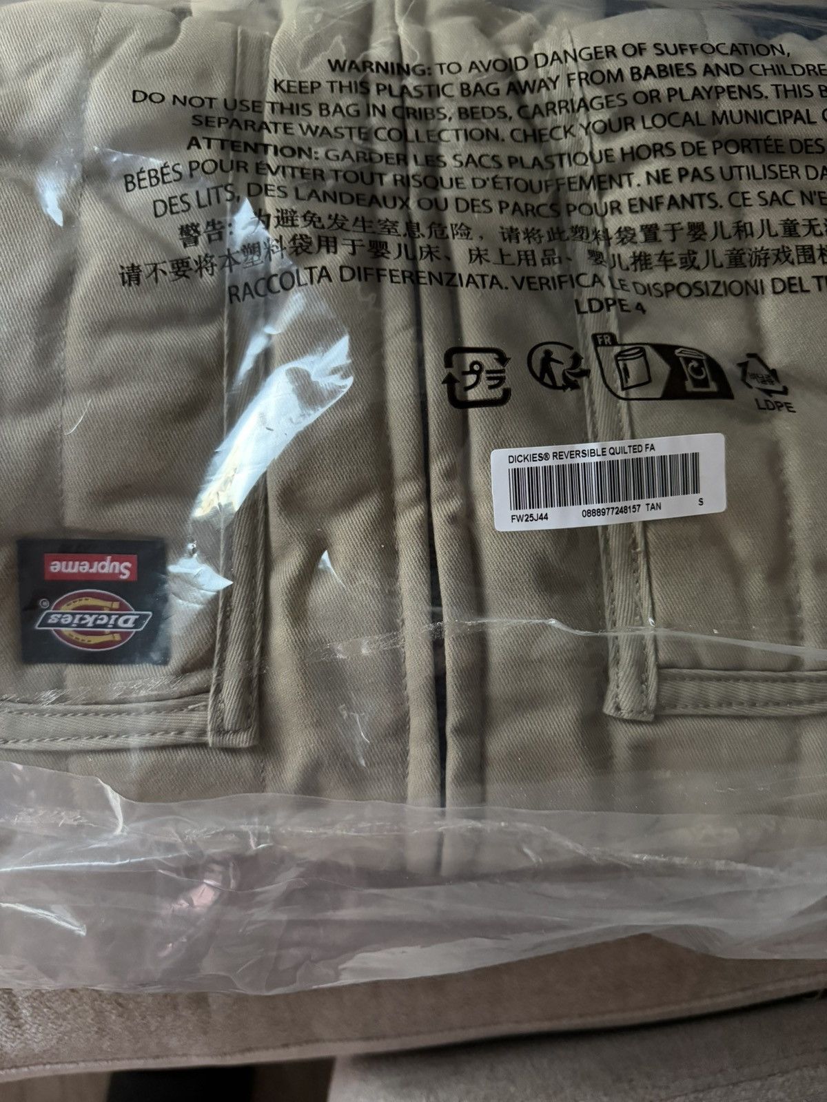 Dickies × Supreme Supreme x Dickies Reversible Faux Fur Jacket Small Size US S / EU 44-46 / 1 - 4 Thumbnail
