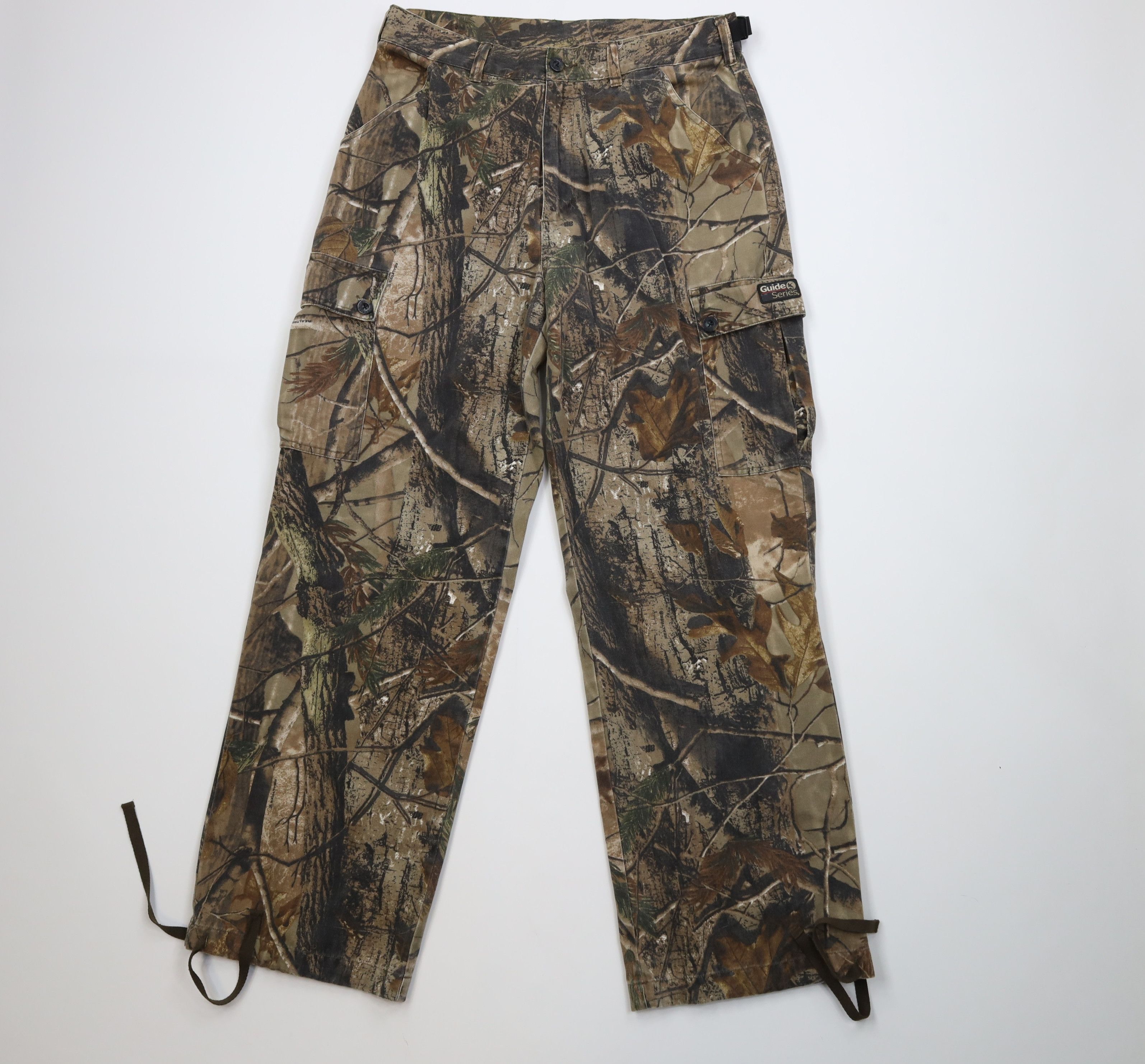 Vintage Vintage 90s Y2K Streetwear Camouflage Wide Leg Cargo Pants Size US 34 / EU 50 - 1 Thumbnail