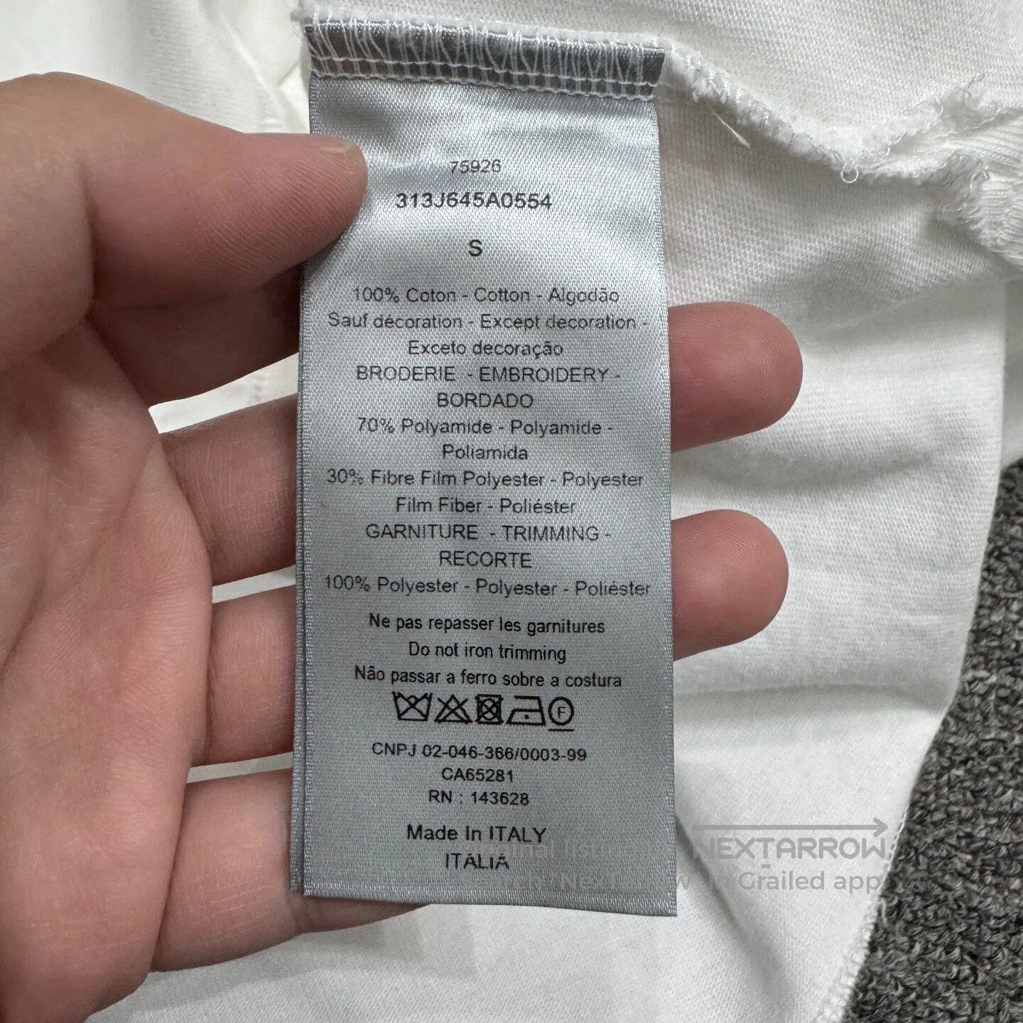 Dior Dior Rabbit-themed limited-length long-sleeve garment| Size US S / EU 44-46 / 1 - 4 Thumbnail