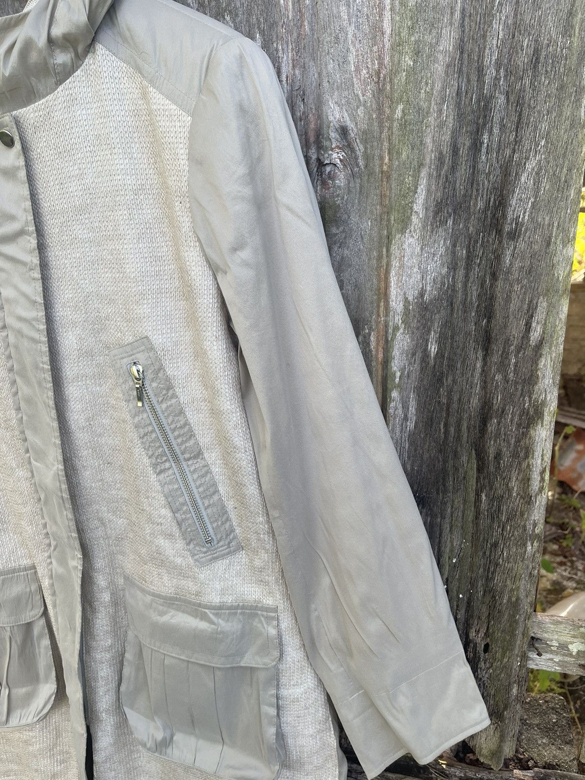 Designer Gabardine K.T Lightweight Technical Hooded Coat - Size 11 Size US M / EU 48-50 / 2 - 7 Thumbnail