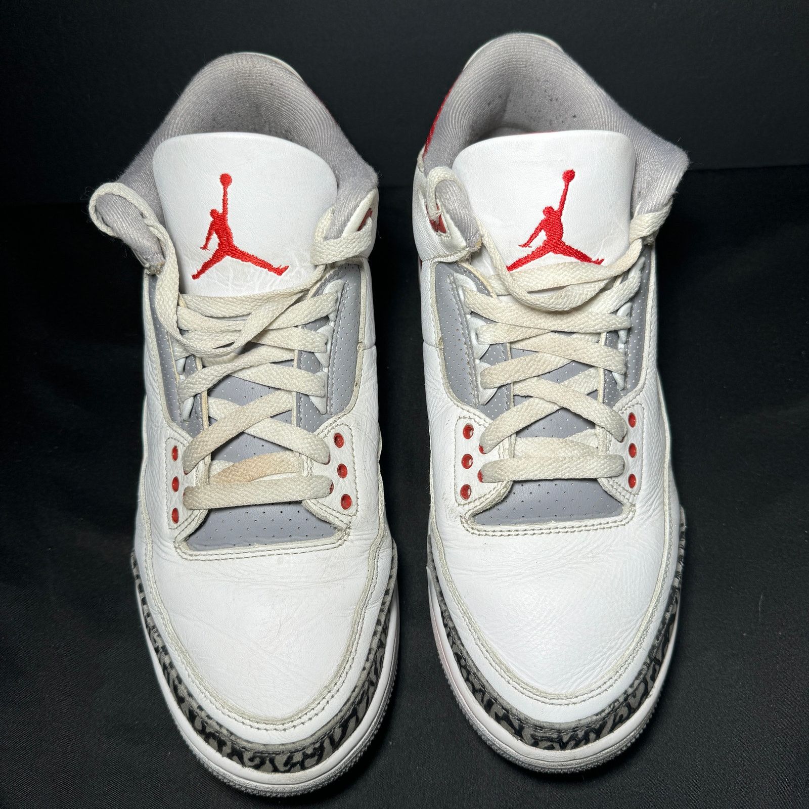 Jordan Brand × Nike Size 9 - Nike Air Jordan 3 Retro Fire Red 2022 Men's Shoes Size US 9 / EU 42 - 4 Thumbnail