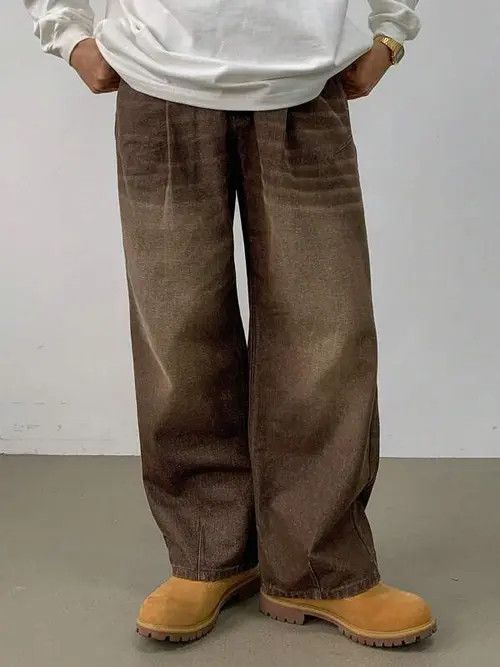 Jean Yukiko x Inoue Vintage Retro Y2k Casual Loose fit Size US 32 / EU 48 - 5 Thumbnail
