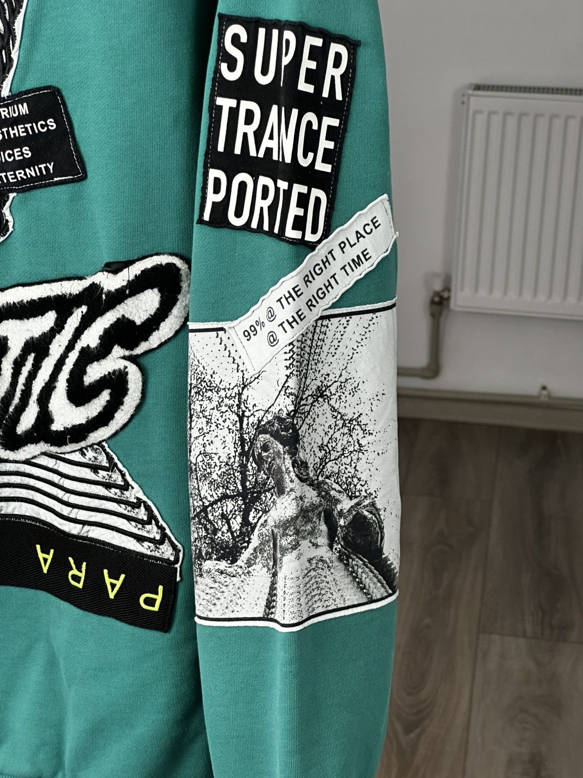 Diesel Diesel Aesthetic Para + Normal Mint Hoodie Y2K Size US M / EU 48-50 / 2 - 4 Thumbnail