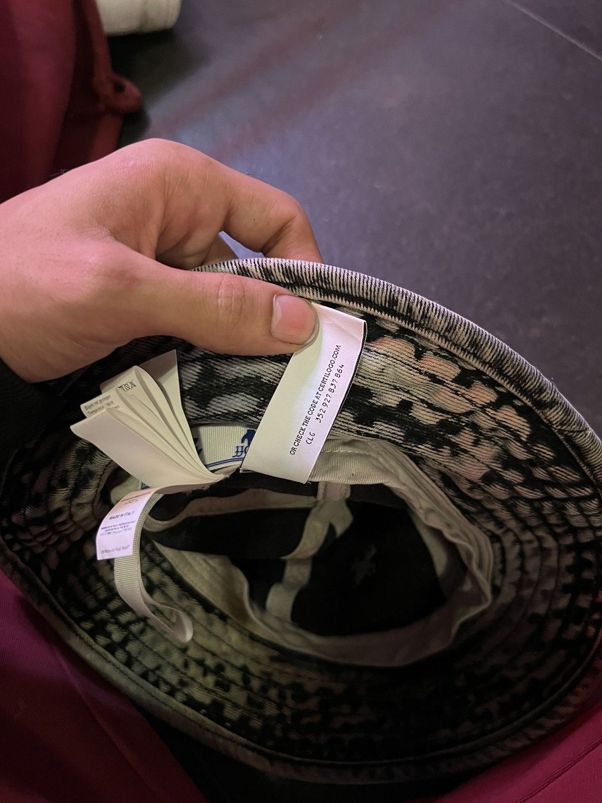 Off-White Off white x Ev Bravado bucket hat Size ONE SIZE - 12 Thumbnail