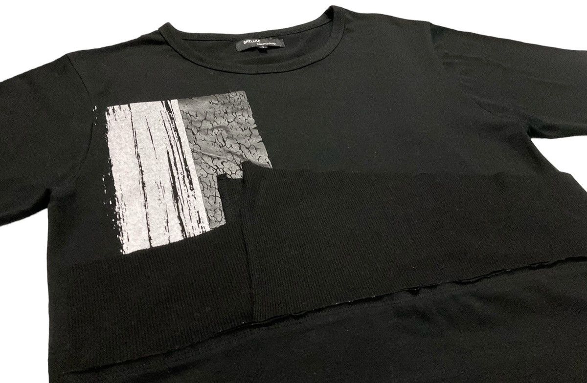 Japanese Brand × Shellac × semanticdesign 🔥 Shellac X Semantic Design Asymmetrical Raw Stitch Shirt Size US S / EU 44-46 / 1 - 3 Thumbnail