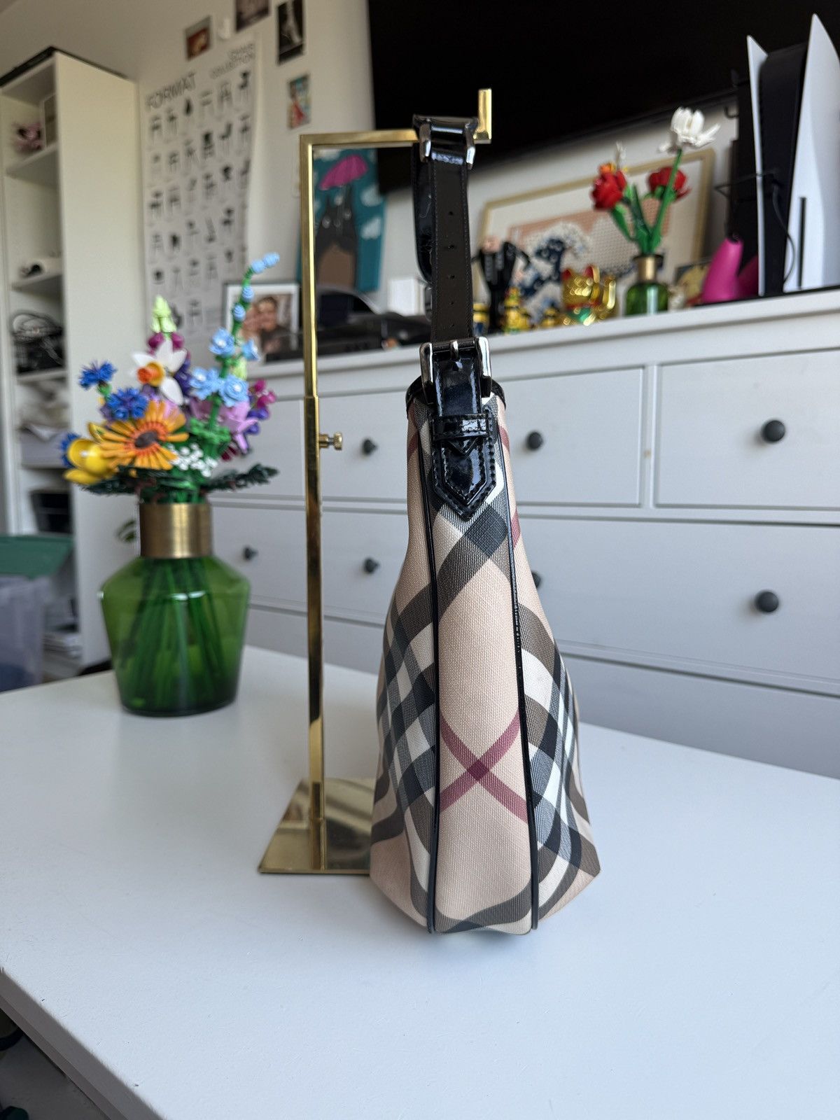 Burberry × Designer Vintage y2k Burberry London nova check hobo shoulder bag rare Size ONE SIZE - 13 Thumbnail