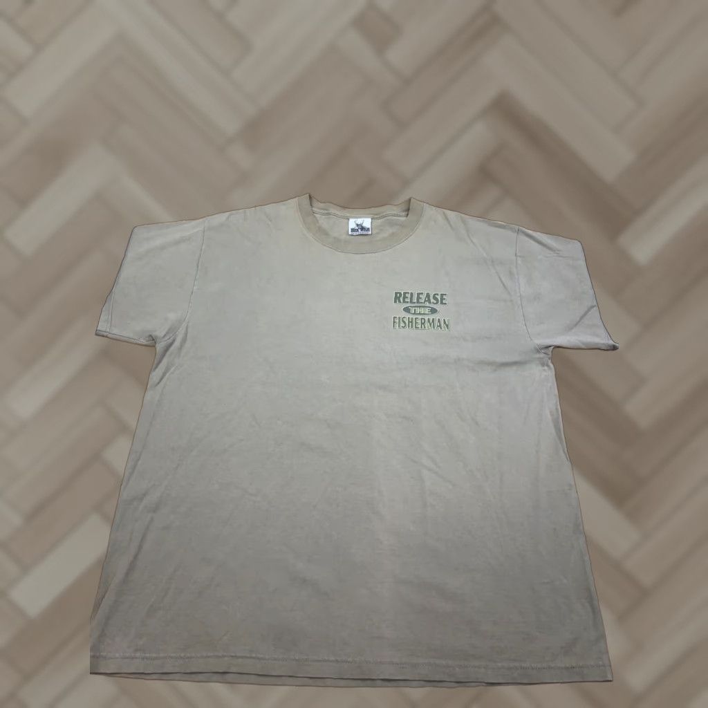Vintage VINTAGE Buck Wear Shirt Mens XL Green Outdoor 11167 Buck Wear Graphic Print Crew Neck Short Sleeve T-Shirt Size US XL / EU 56 / 4 - 1 Thumbnail