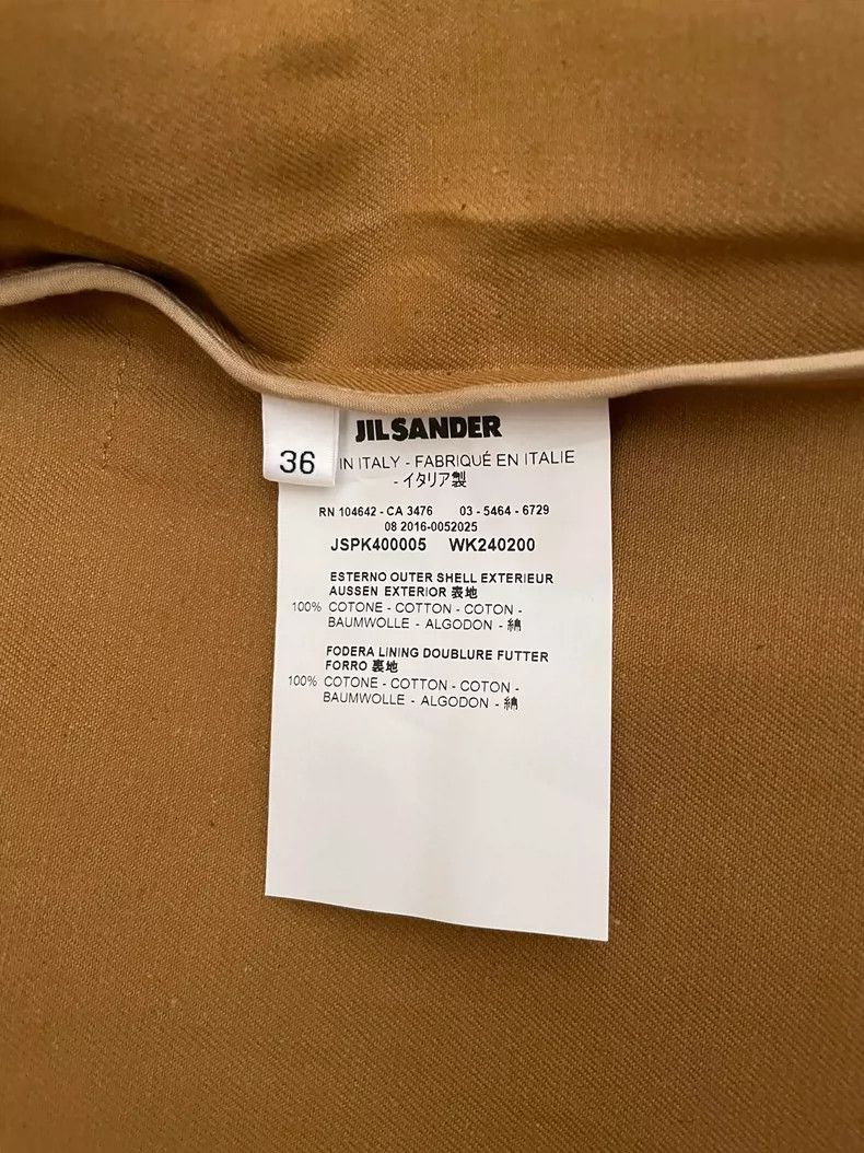 Jil Sander Jil Sander Large pocket workwear jacket Size XXS / US 00 / IT 34 - 5 Thumbnail