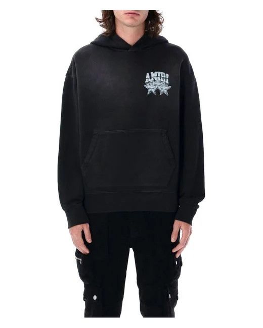 Amiri o1h1sh10525 Championship Hoodie in Black Size US XL / EU 56 / 4 - 3 Thumbnail
