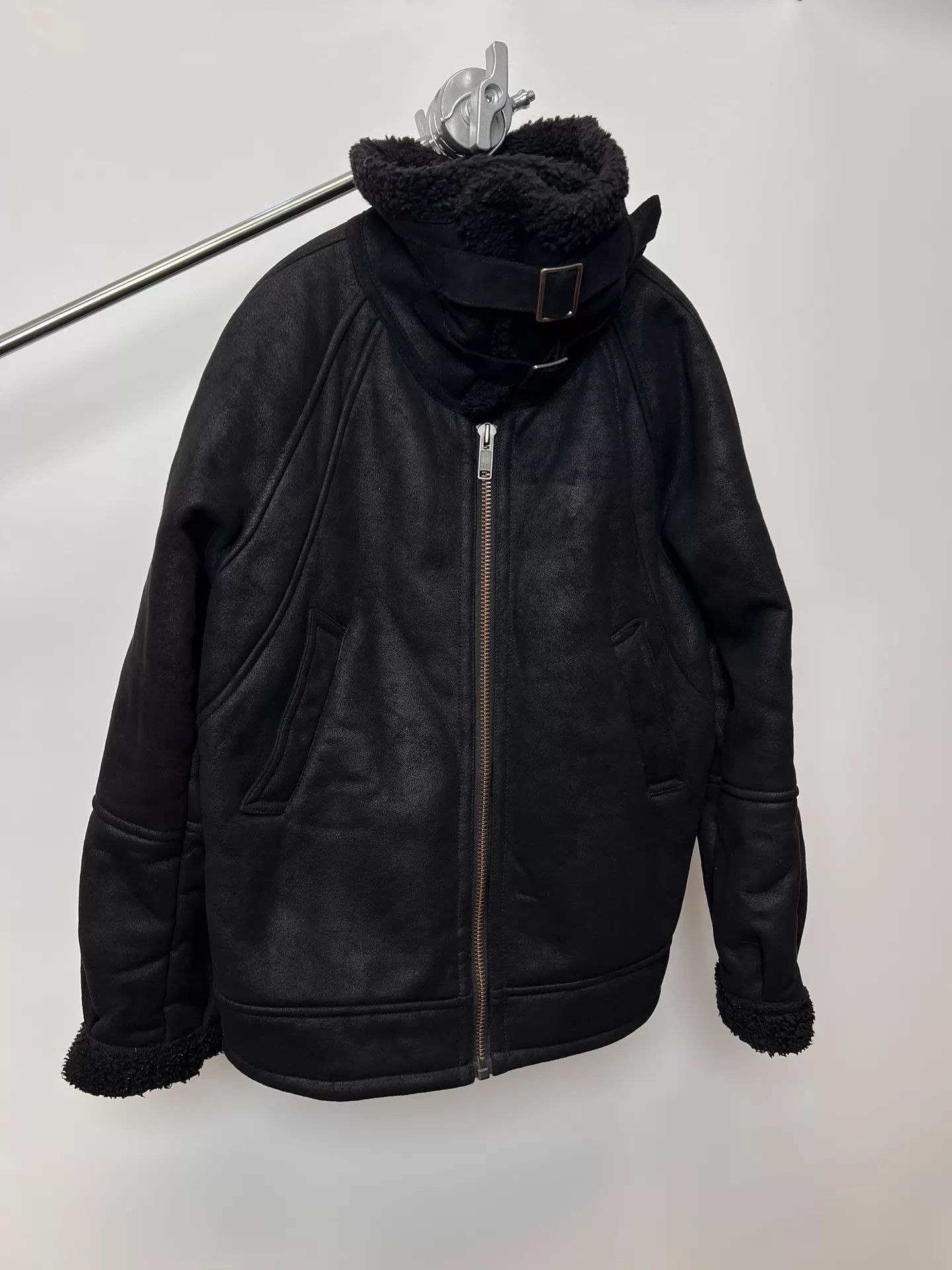 Other PERVERZE Stand Collar Suede Jacket Size US L / EU 52-54 / 3 - 2 Thumbnail