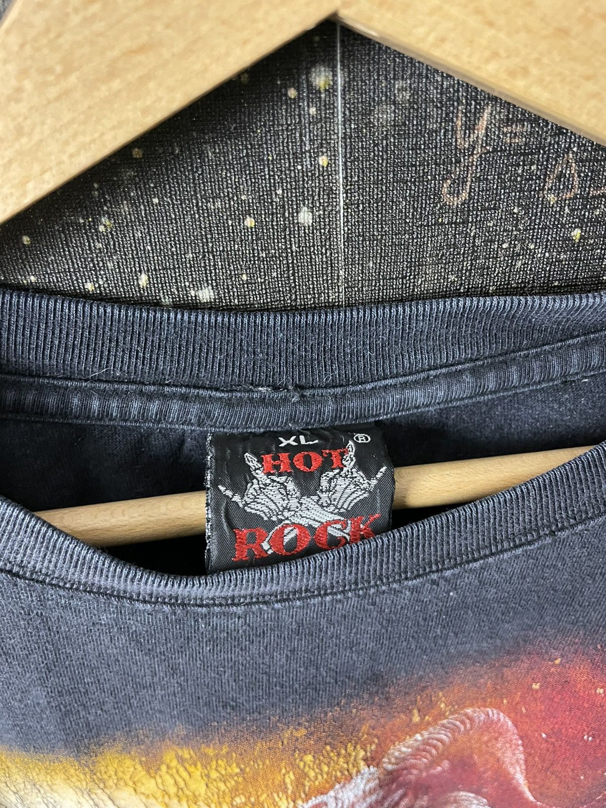 Band Tees × Vintage Vintage 90s Satyricon Megiddo Metal Band T-shirt Horror tee Size US XL / EU 56 / 4 - 5 Thumbnail