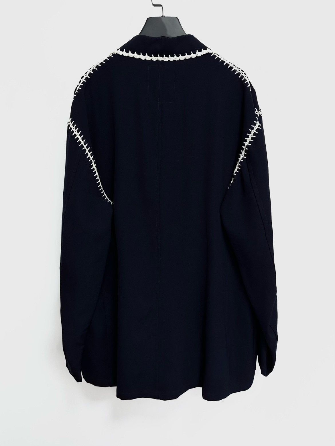 Yohji Yamamoto Yohji Yamamoto 91ss “shirt collection” knitwear jacket-2505 Size US M / EU 48-50 / 2 - 2 Thumbnail