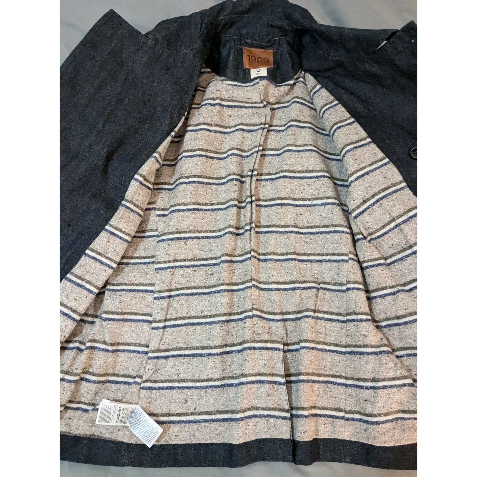 Gap GAP Men - 1969 Premium Denim Peacoat/ Sz M / NWOT Size US M / EU 48-50 / 2 - 7 Thumbnail