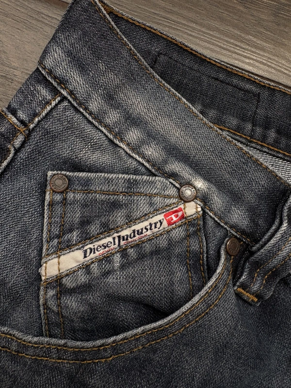 Diesel Diesel Buckle Back Logo Pocket Denim Pants Men’s size 32 Size US 32 / EU 48 - 11 Thumbnail
