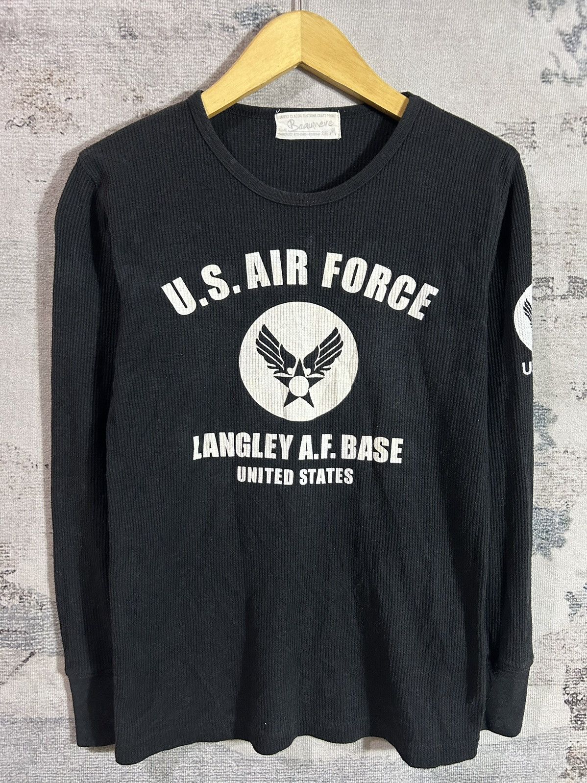 14th Addiction × In The Attic × KMRii 2000s Beaumere Long sleeve Air Force Size US M / EU 48-50 / 2 - 1 Thumbnail
