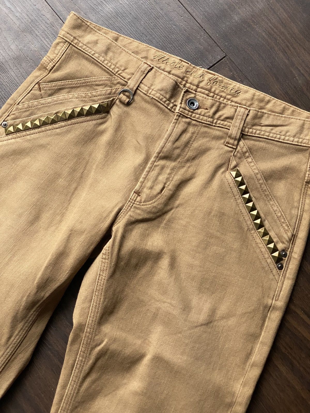 Nicole Club STUDDED FLARED NICOLE CLUB FOR MEN BY NCFM Size US 32 / EU 48 - 6 Thumbnail