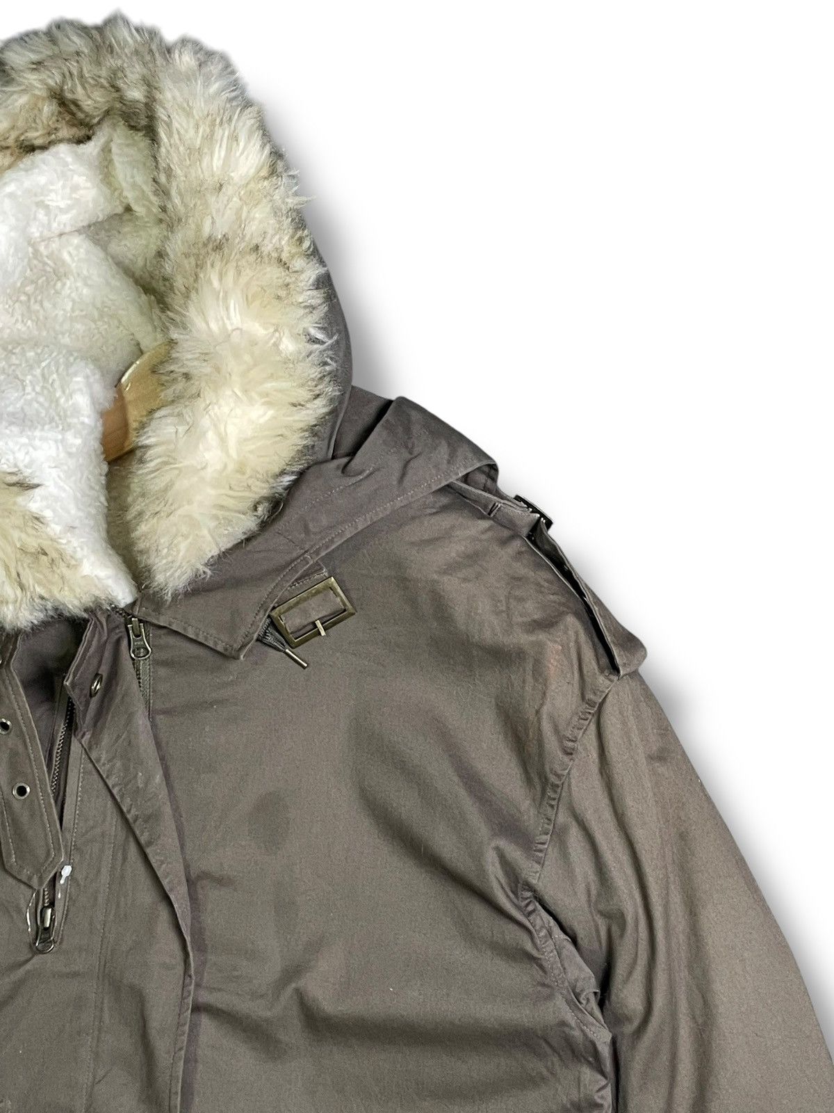Designer × Japanese Brand × Vintage Snidel x Japanese Brand Faux Fur Fishtail Parkas (38) Size US M / EU 48-50 / 2 - 7 Thumbnail