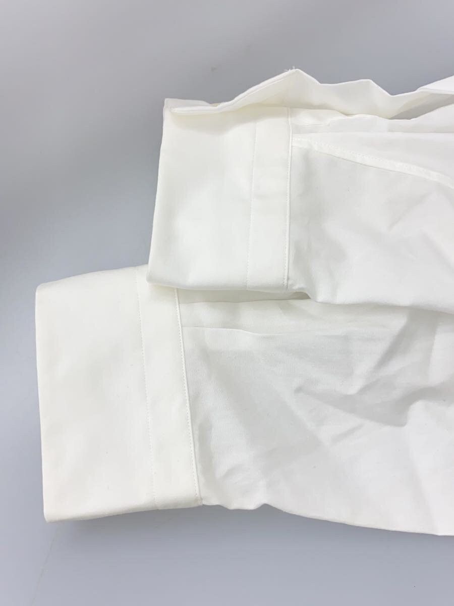 A.PRESSE White Cotton Band Collar Shirt Size US S / EU 44-46 / 1 - 5 Thumbnail