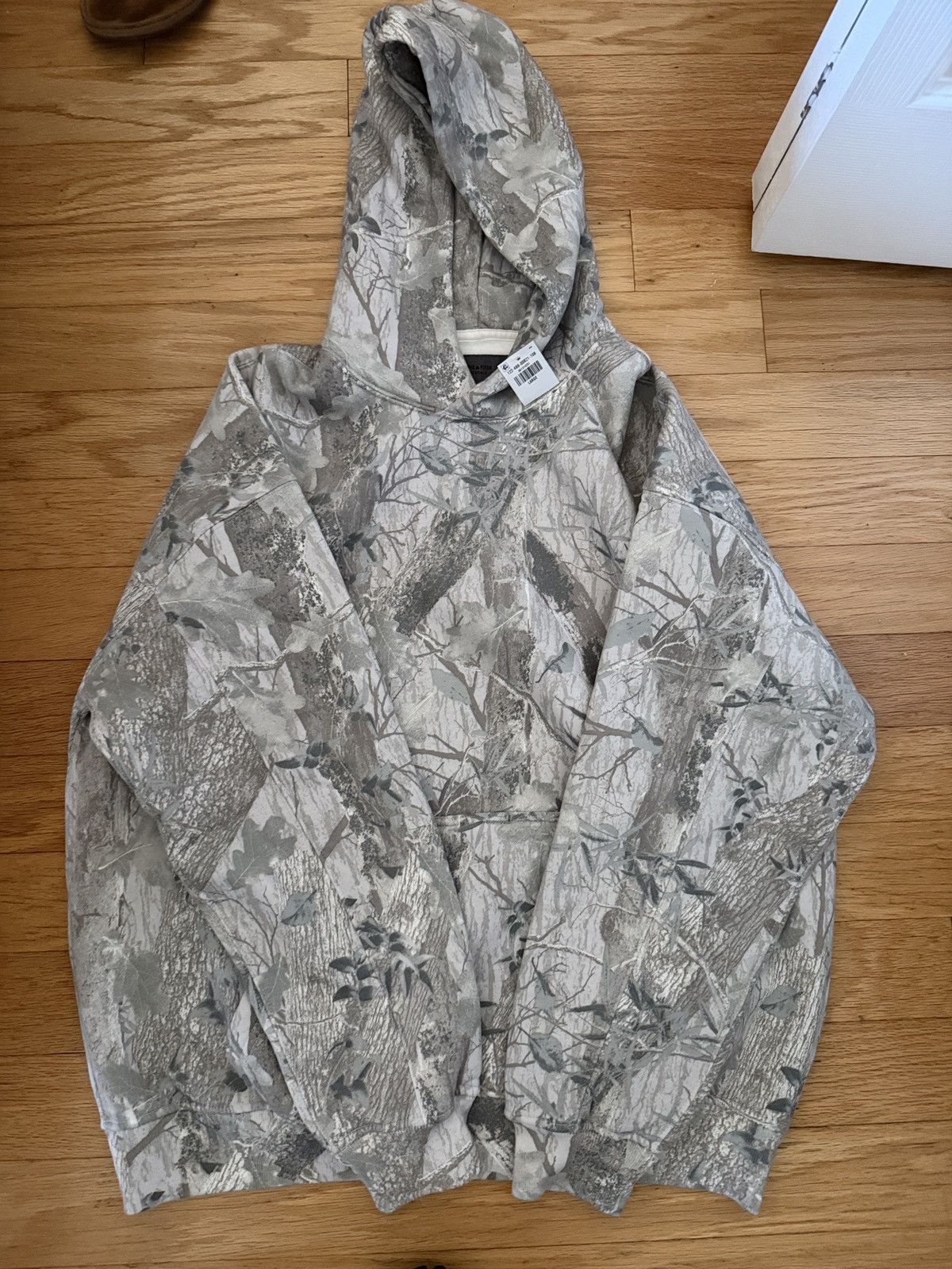 Abercrombie & Fitch Abercrombie Essential Popover Camo Hoodie Size US L / EU 52-54 / 3 - 1 Thumbnail