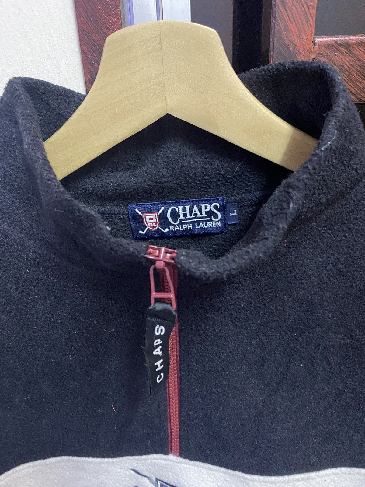 Chaps Ralph Lauren Vintage 90s Chaps Ralph Lauren Half Zipper Sweatshirt Size US L / EU 52-54 / 3 - 6 Thumbnail