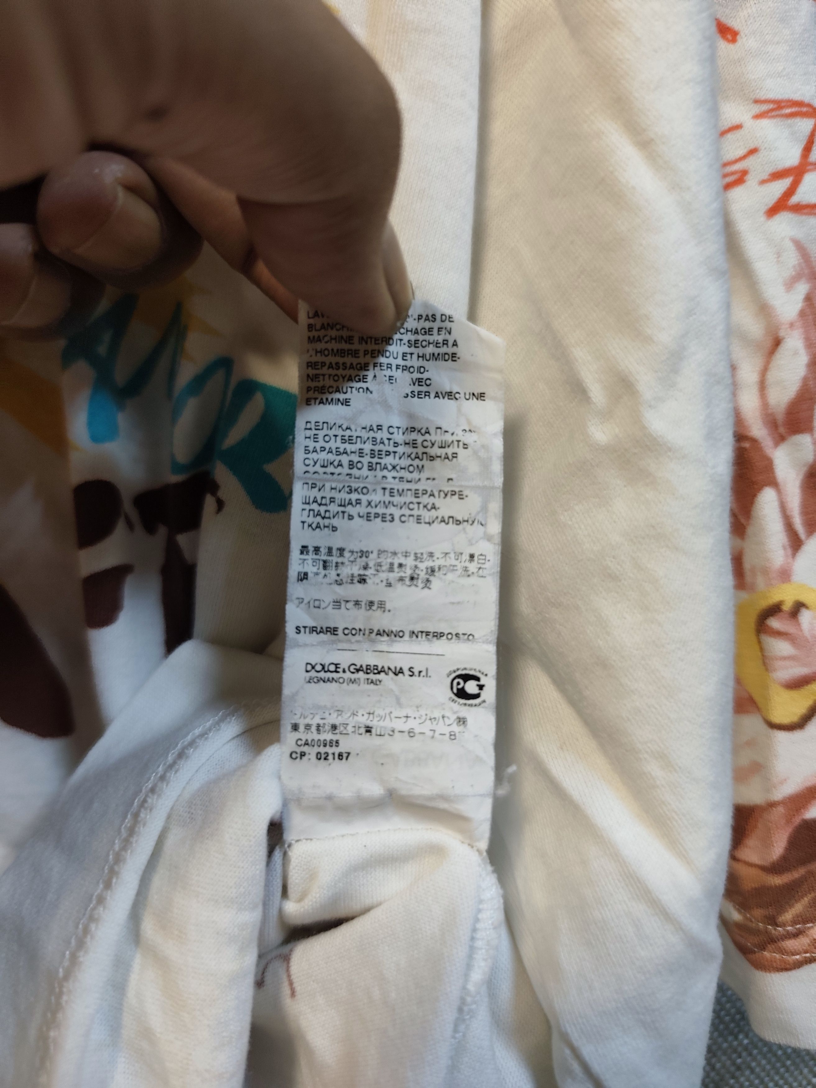 Dolce & Gabbana Dolce And Gabbana Queen Of My Life Tee Size US L / EU 52-54 / 3 - 11 Thumbnail