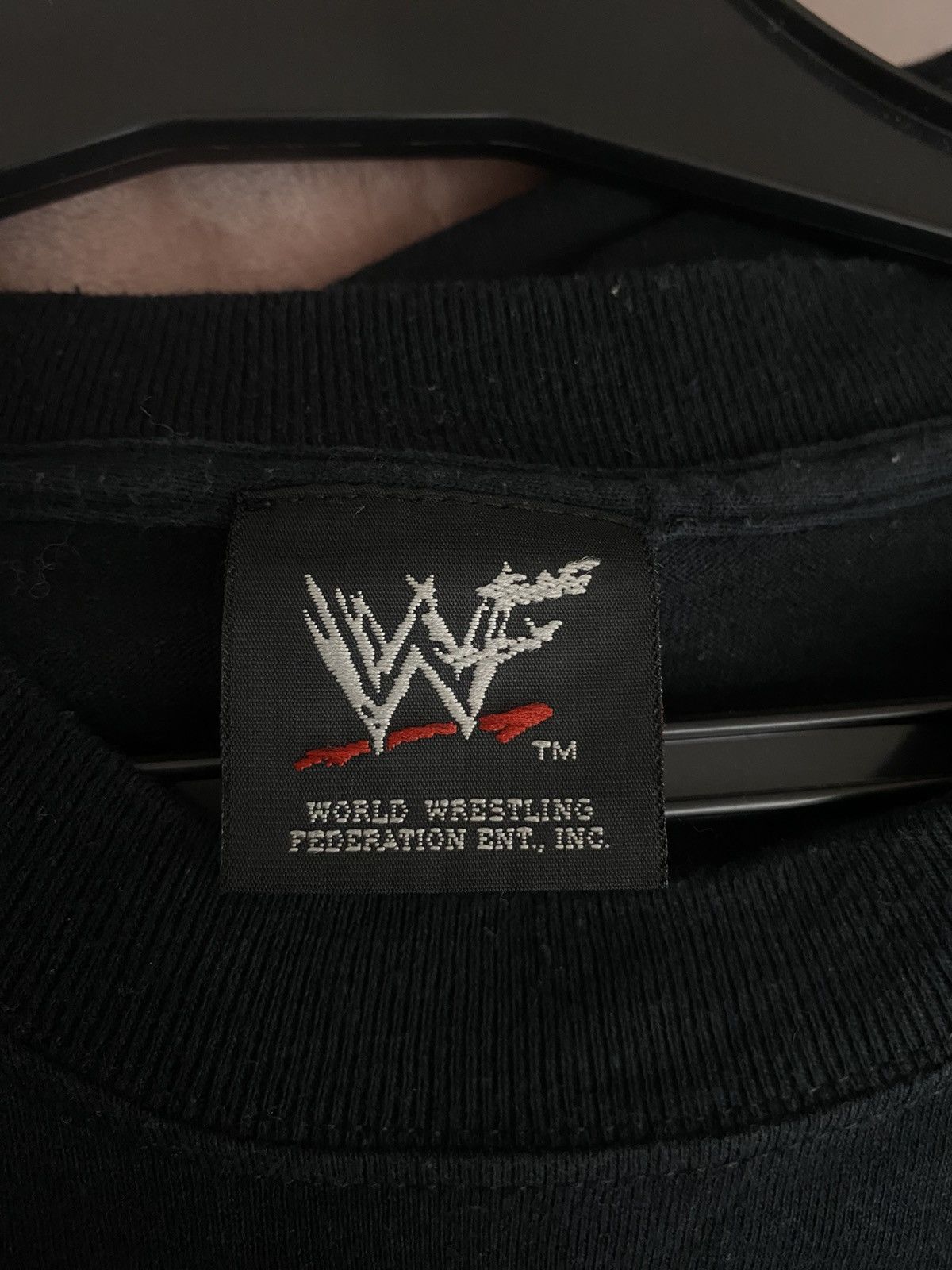 WWE × WWF Vintage WWF The Rock 2001 Bully Tee WWE wrestling y2k Size US L / EU 52-54 / 3 - 9 Thumbnail