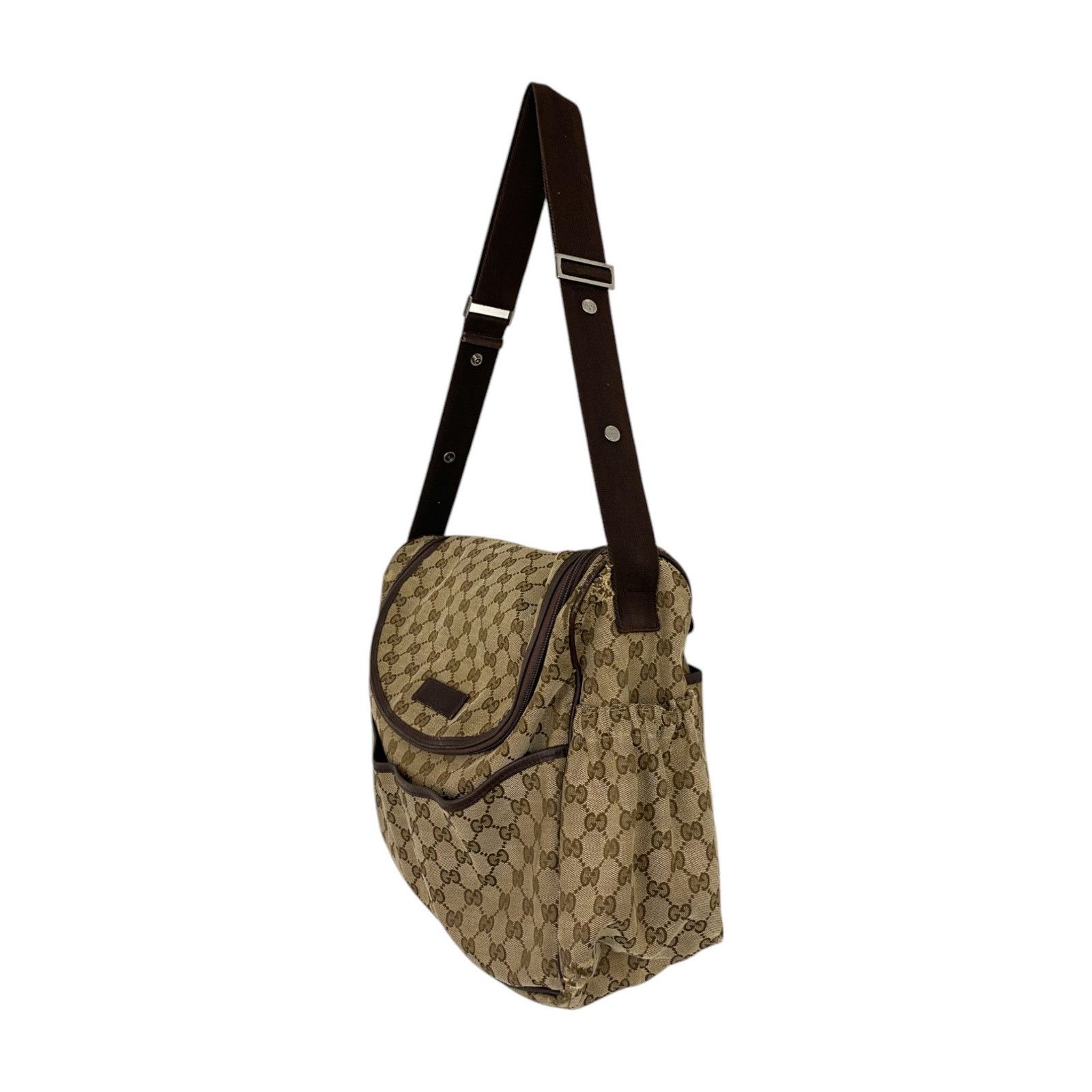 Gucci Oversized Monogram Diaper Bag Size ONE SIZE - 2 Thumbnail