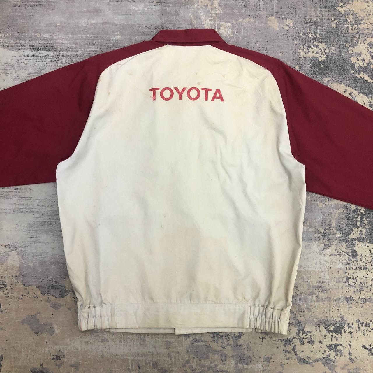 Japanese Brand Y726 VTG TOYOTA WORKWEAR JACKET XL. Size US XL / EU 56 / 4 - 1 Thumbnail