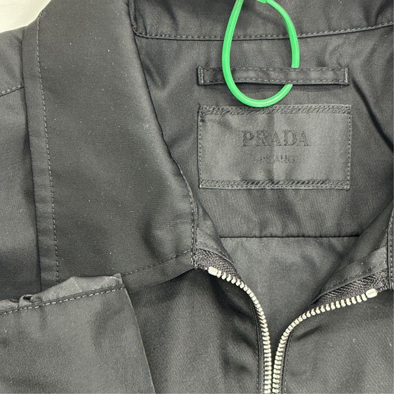 Prada Prada Black Long Sleeve Zip Jacket-2506 Size US L / EU 52-54 / 3 - 5 Thumbnail