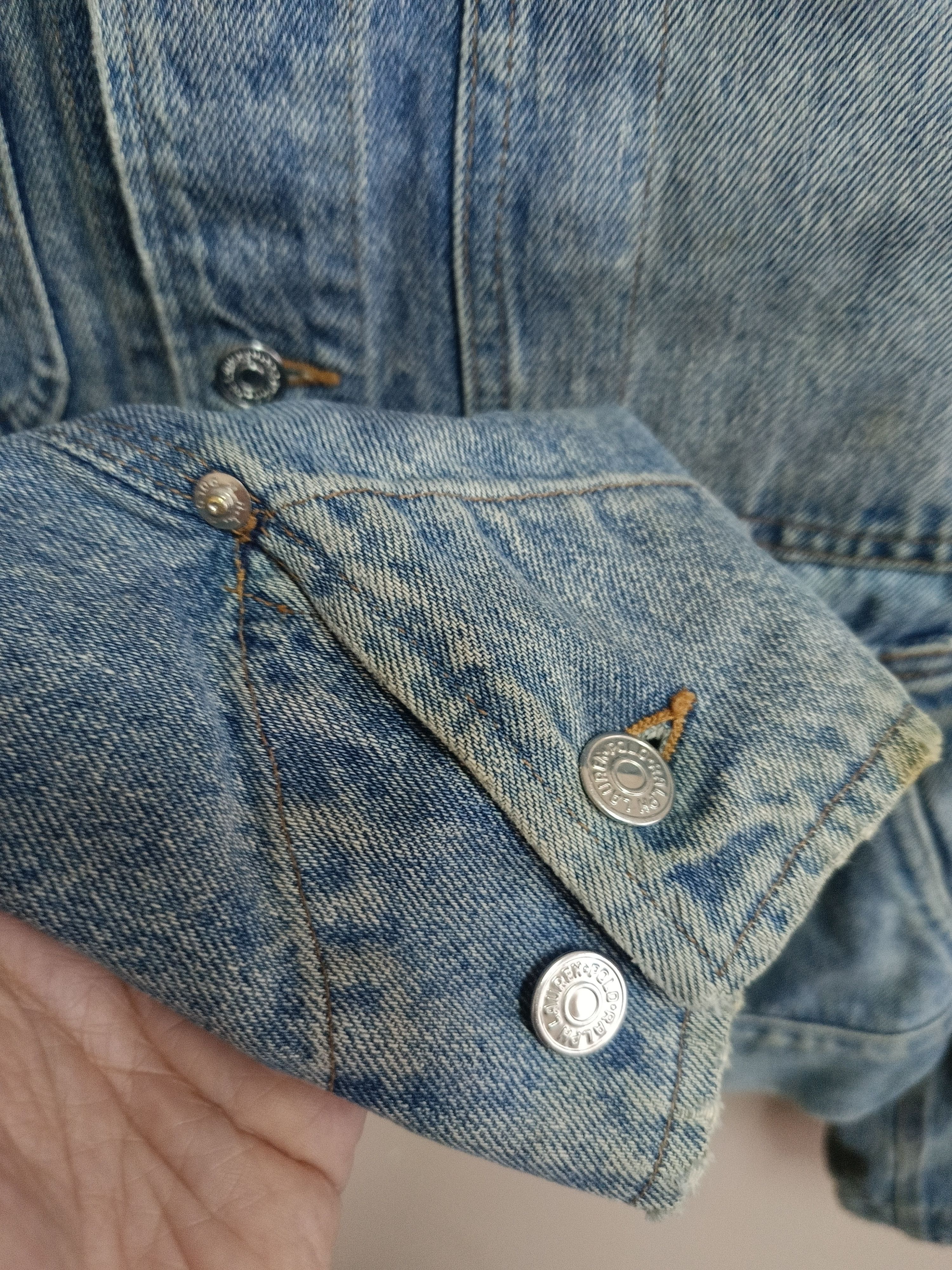 Polo Ralph Lauren Vintage 80s Polo RL Dungarees Denim jacket Size US L / EU 52-54 / 3 - 5 Thumbnail