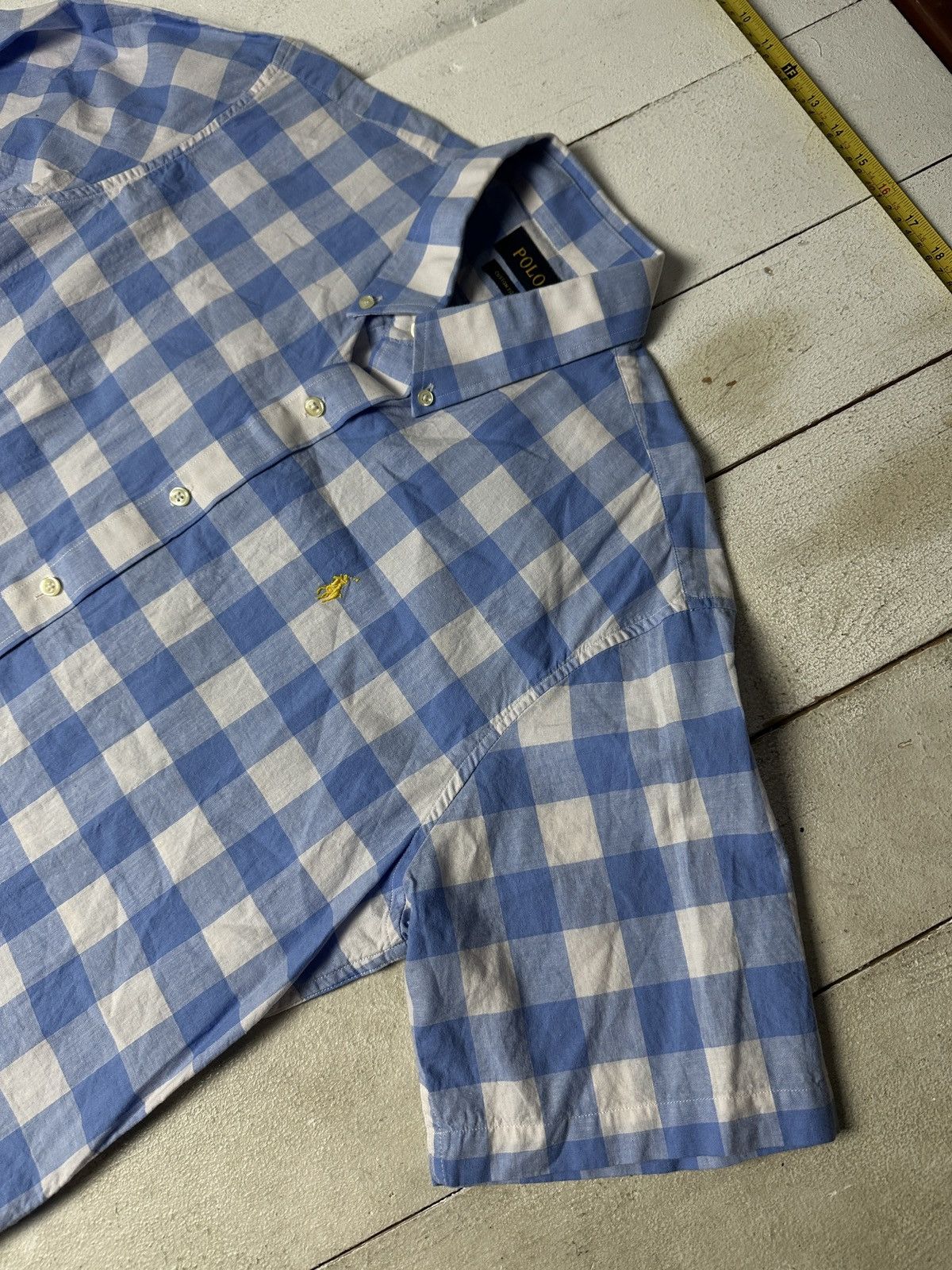 Polo Ralph Lauren 🚨 VNTG Y2K Polo Ralph Lauren Shirt LUXURY RARE SHORT SLEEVE Size US M / EU 48-50 / 2 - 2 Thumbnail
