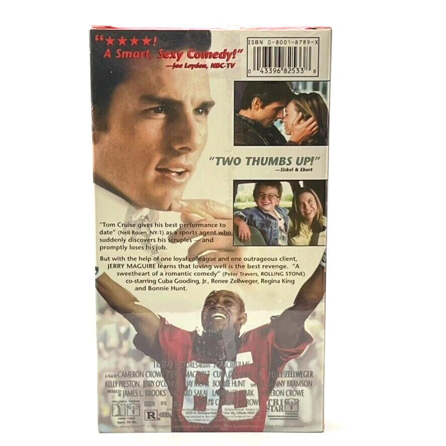 Designer Jerry Maguire VHS 1997 Tom Cruise Original RARE New Sealed Size ONE SIZE - 2 Thumbnail