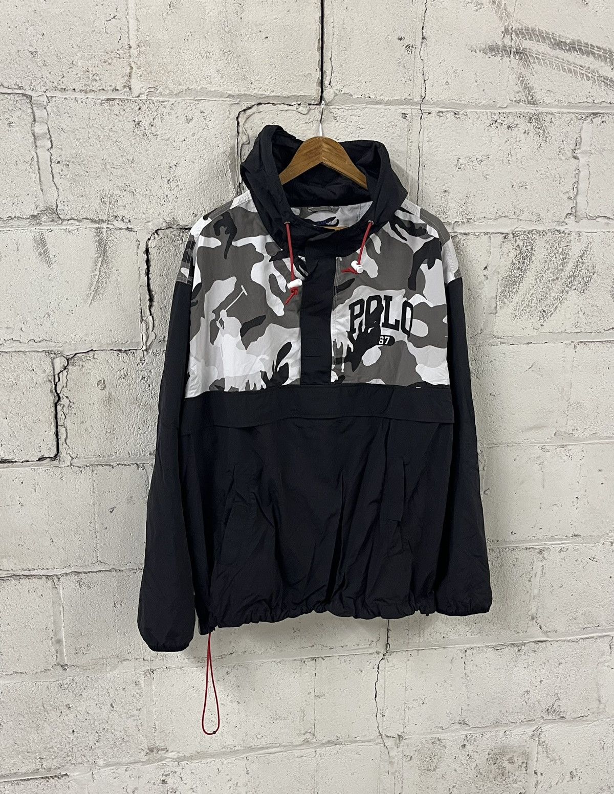 Polo Ralph Lauren Polo Ralph Lauren snow camo windbreaker lightweight jacket Size US XL / EU 56 / 4 - 7 Thumbnail