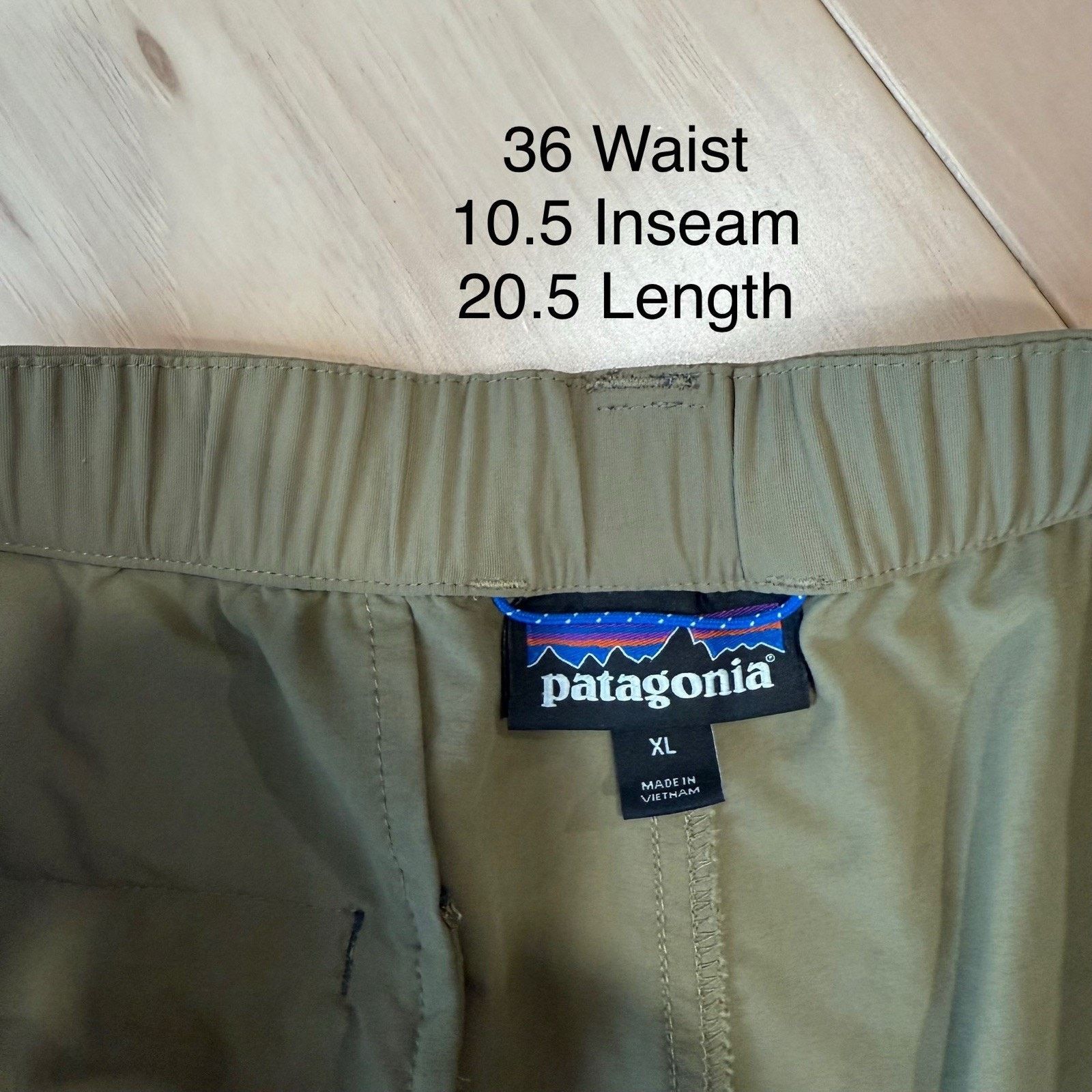 Patagonia Patagonia Guidewater II Shorts Khaki Lightweight Sportswear Size US 36 / EU 52 - 5 Thumbnail