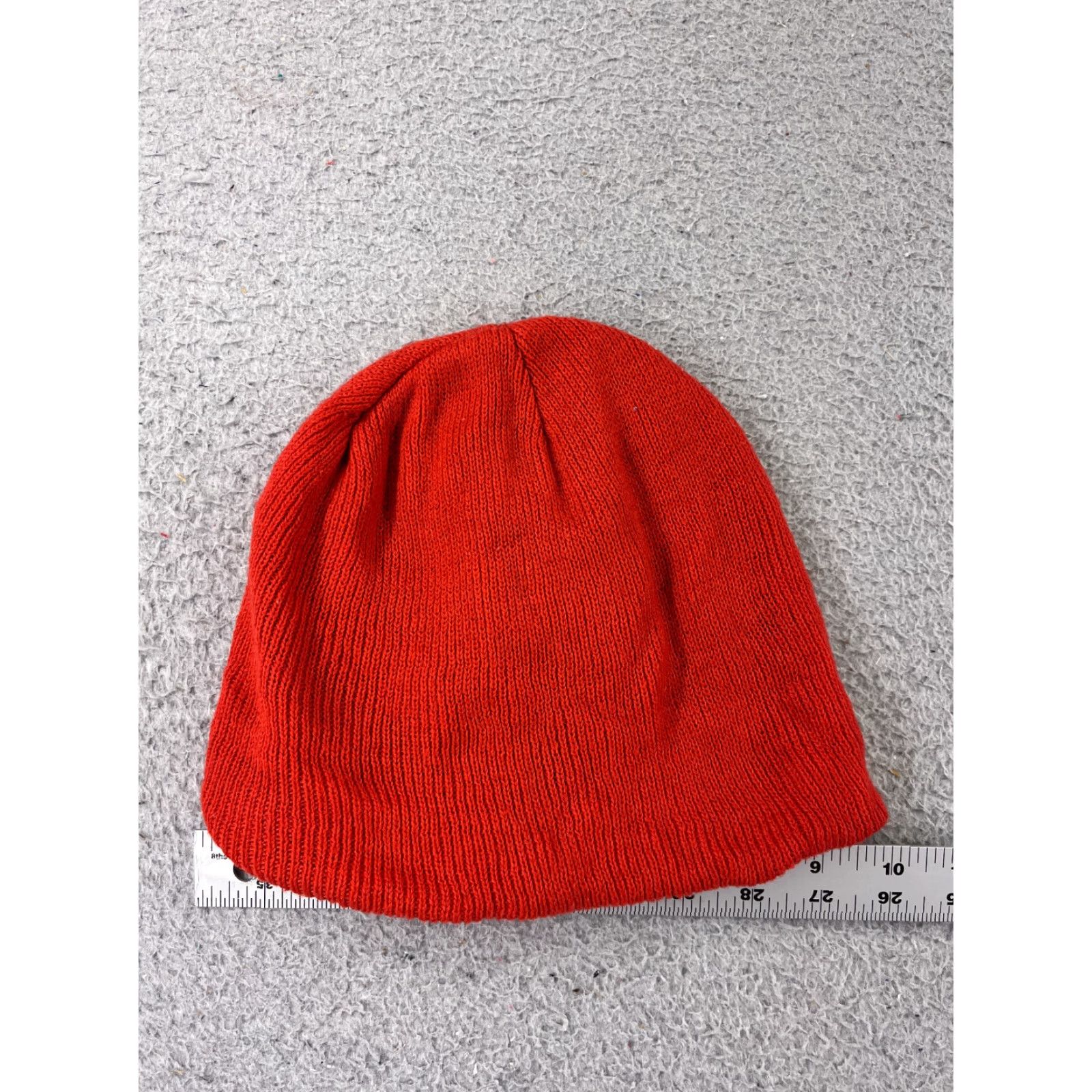 Vintage Nite Fashion Beanie Toque Adult One Size Red Knit Acrylic Polyester Lined Winter Size ONE SIZE - 2 Thumbnail