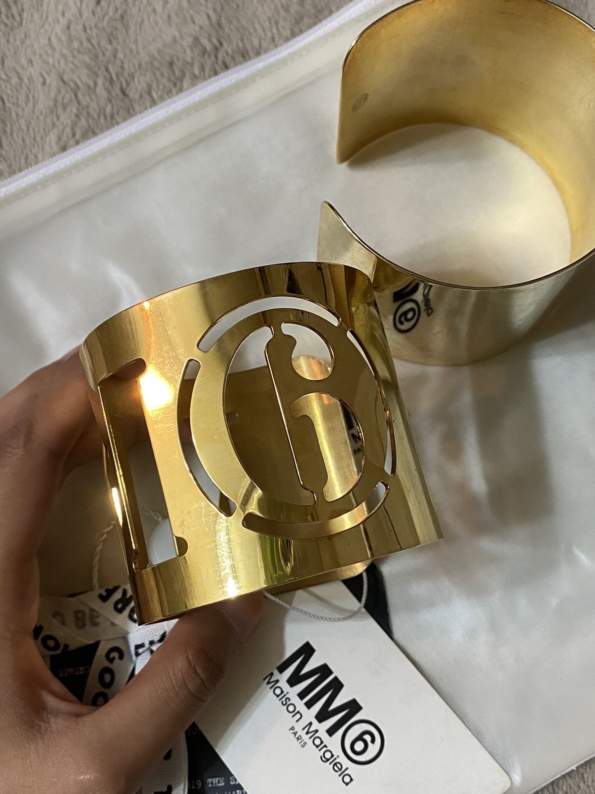 Maison Margiela MM6 Maison Martin Margiela x OTB Arm Cuff Set Bracelet Size ONE SIZE - 5 Thumbnail