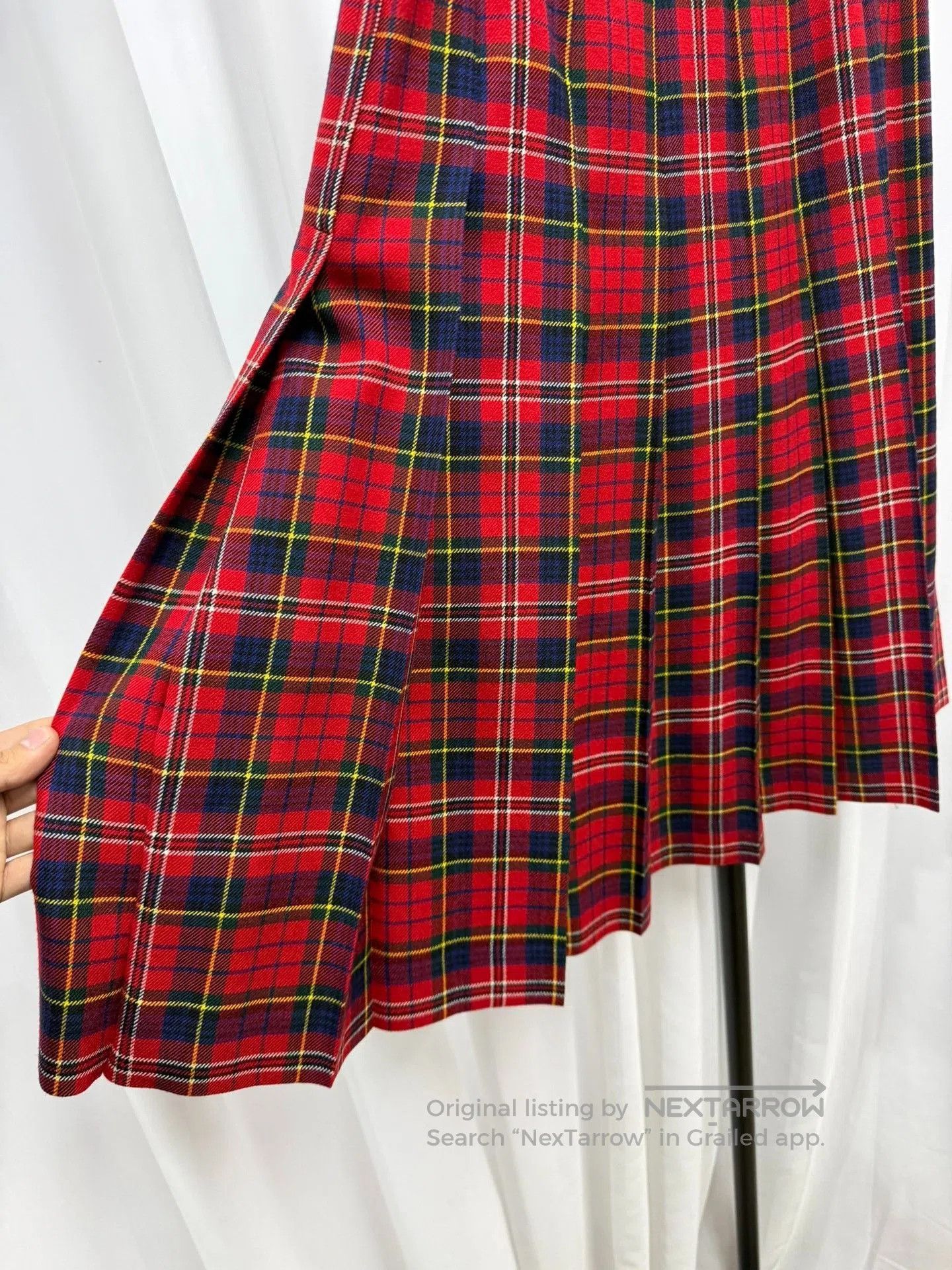 Comme des Garcons Comme des Garçons Scottish Plaid Wool Skirt. Size M / US 6-8 / IT 42-44 - 5 Thumbnail