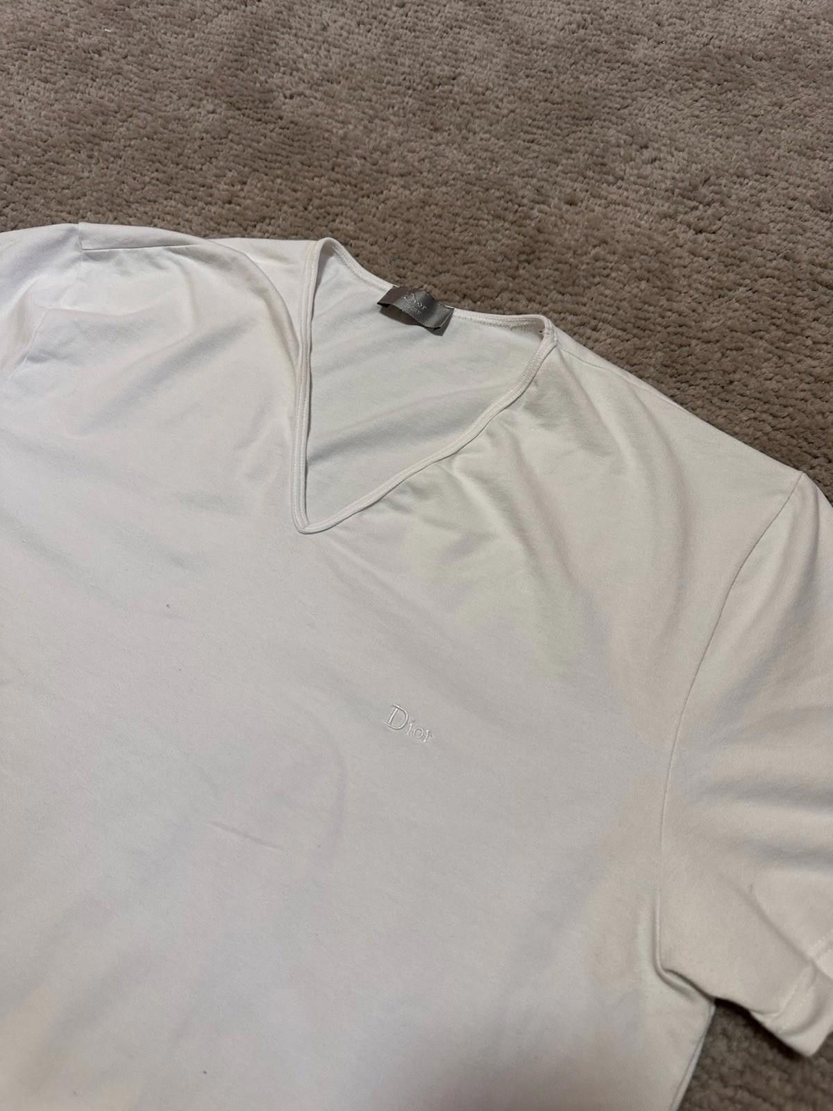 Dior Dior Resort T-Shirt Sz 54 White Size US L / EU 52-54 / 3 - 3 Thumbnail