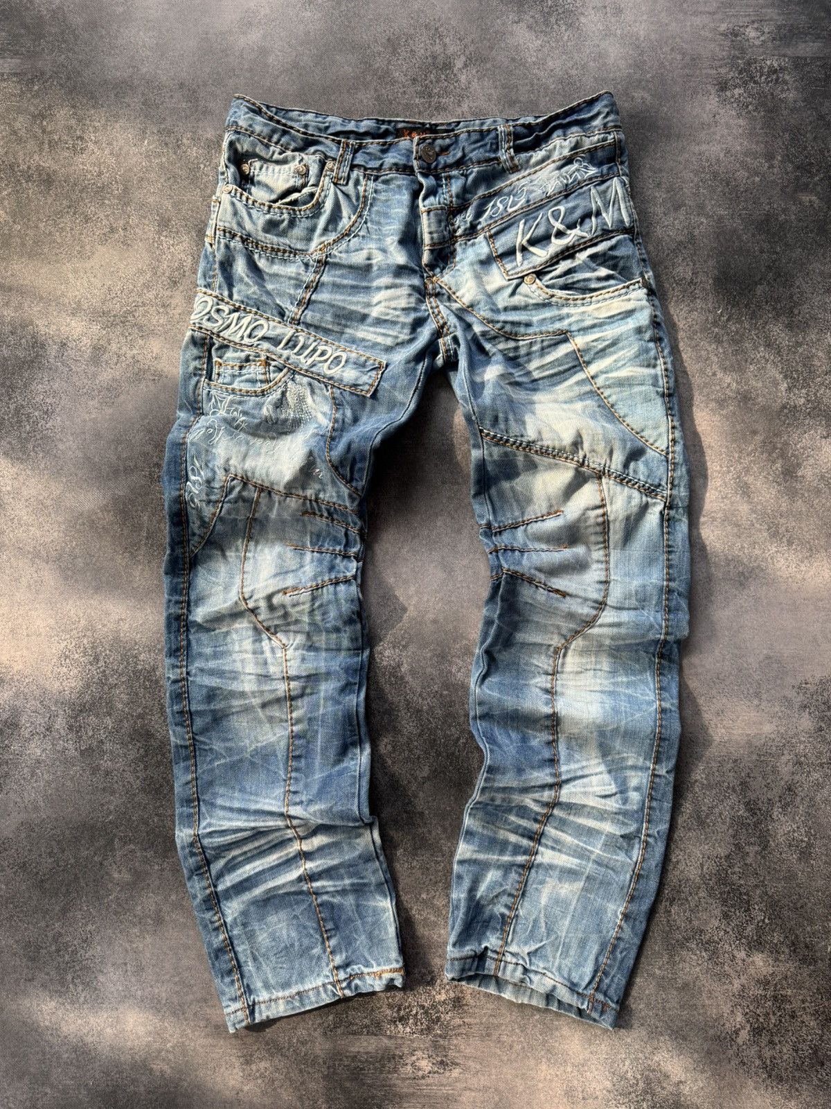 Hysteric Glamour VINTAGE 💥HYSTERIC GLAMOUR RICK OWENS STYLE WASHED JEANS 90S Size US 36 / EU 52 - 1 Thumbnail