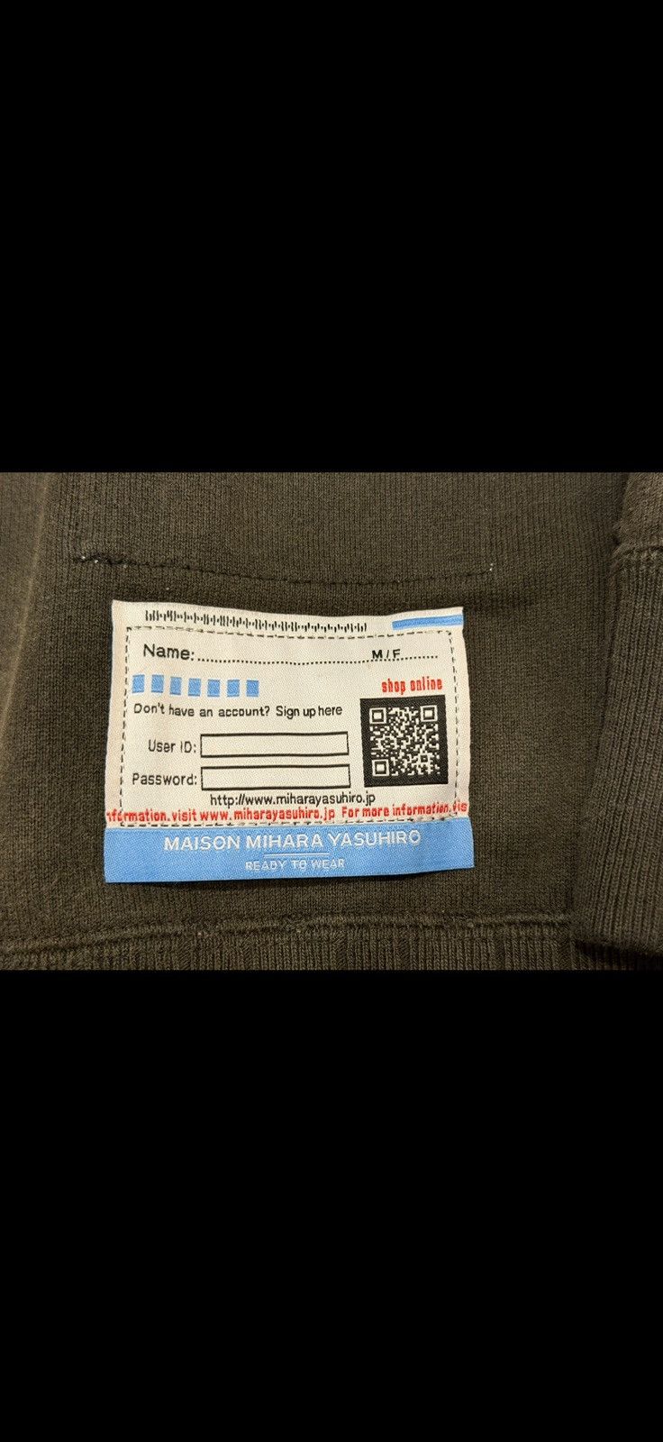 Maison MIHARA YASUHIRO Maison Mihara Yasuhiro Distressed Sweatshirt Size US L / EU 52-54 / 3 - 11 Thumbnail