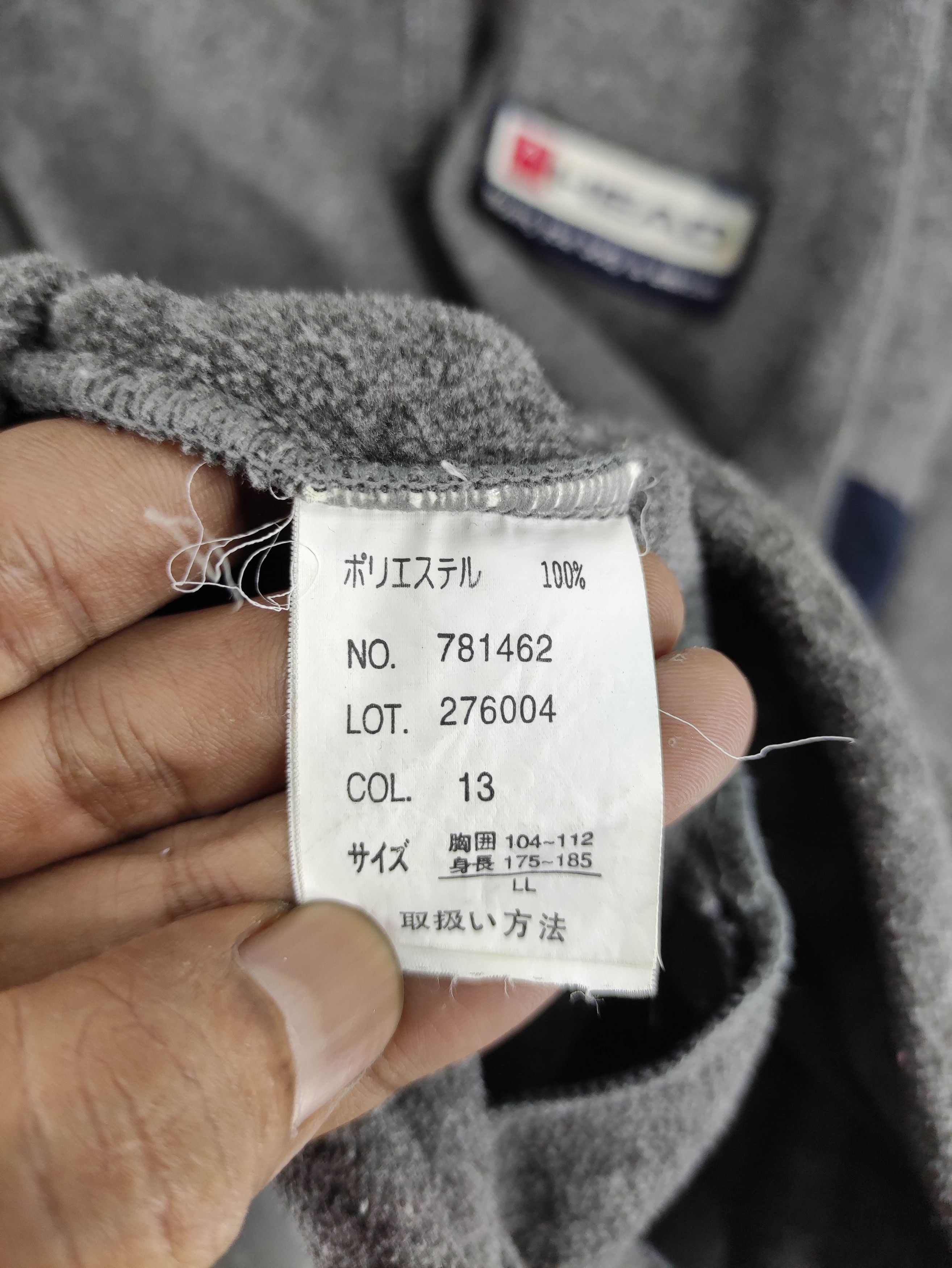 Japanese Brand Vintage Head Half Zipper Fleece Sweater Jumper Size US L / EU 52-54 / 3 - 6 Thumbnail