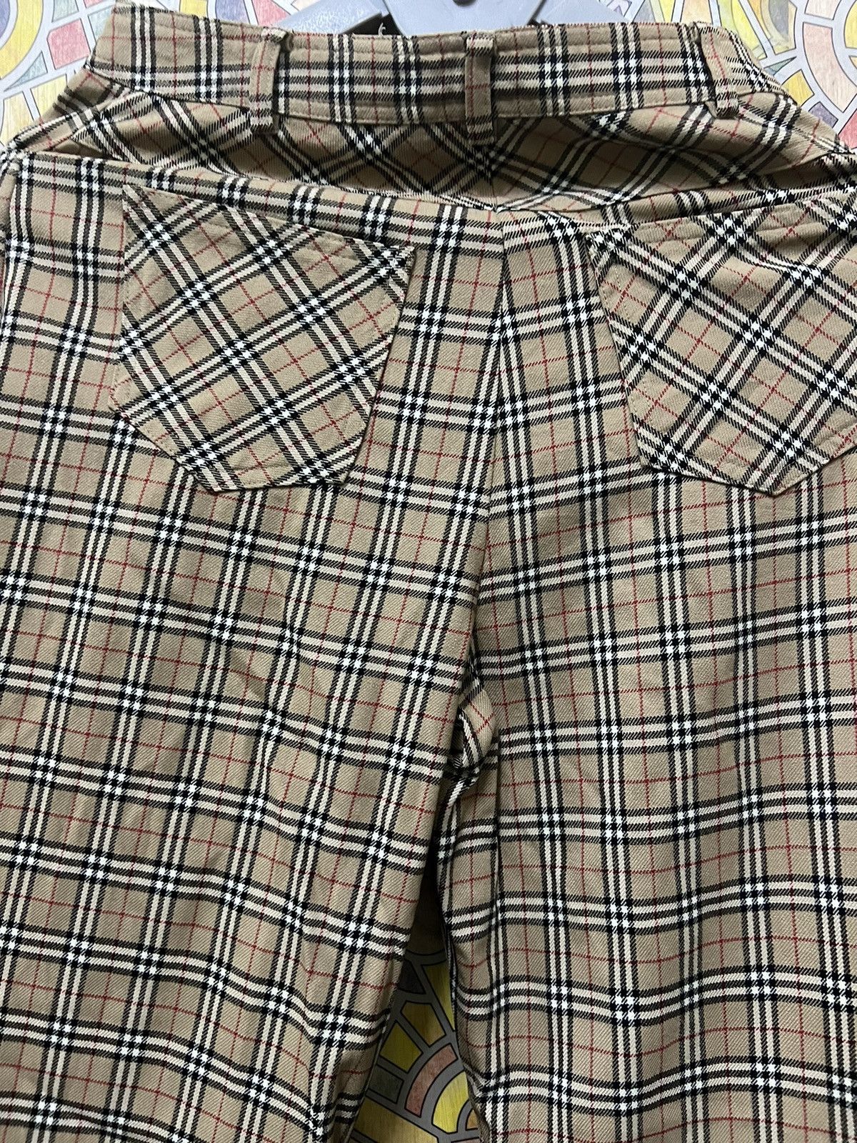 Burberry × Designer PANTS BURBERRY x NOVA CHEAK. Size 26" / US 2 / IT 38 - 22 Thumbnail