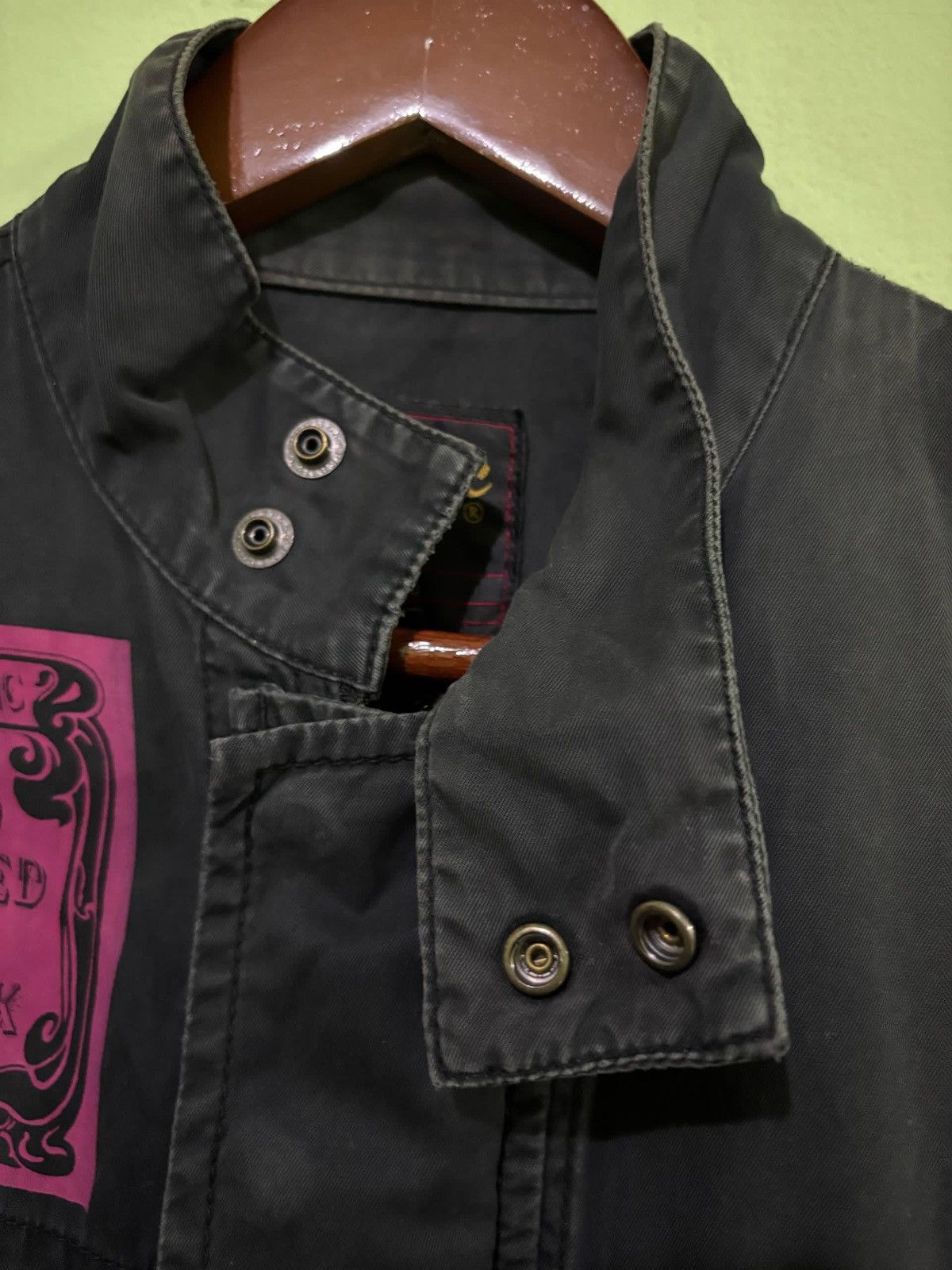 Hysteric Glamour VTG Hysteric Glamour Jacket too Fucked To Dunk skeleton Size US S / EU 44-46 / 1 - 7 Thumbnail