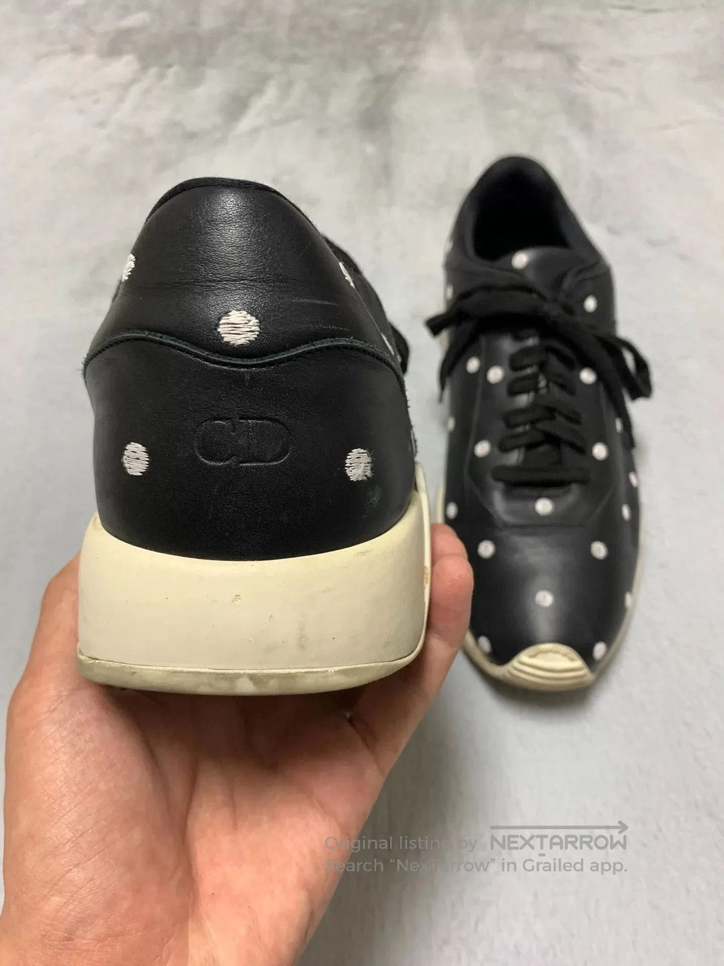 Dior Dior Homme Polka Dot Sneakers Size 43. Size US 10 / EU 43 - 3 Thumbnail