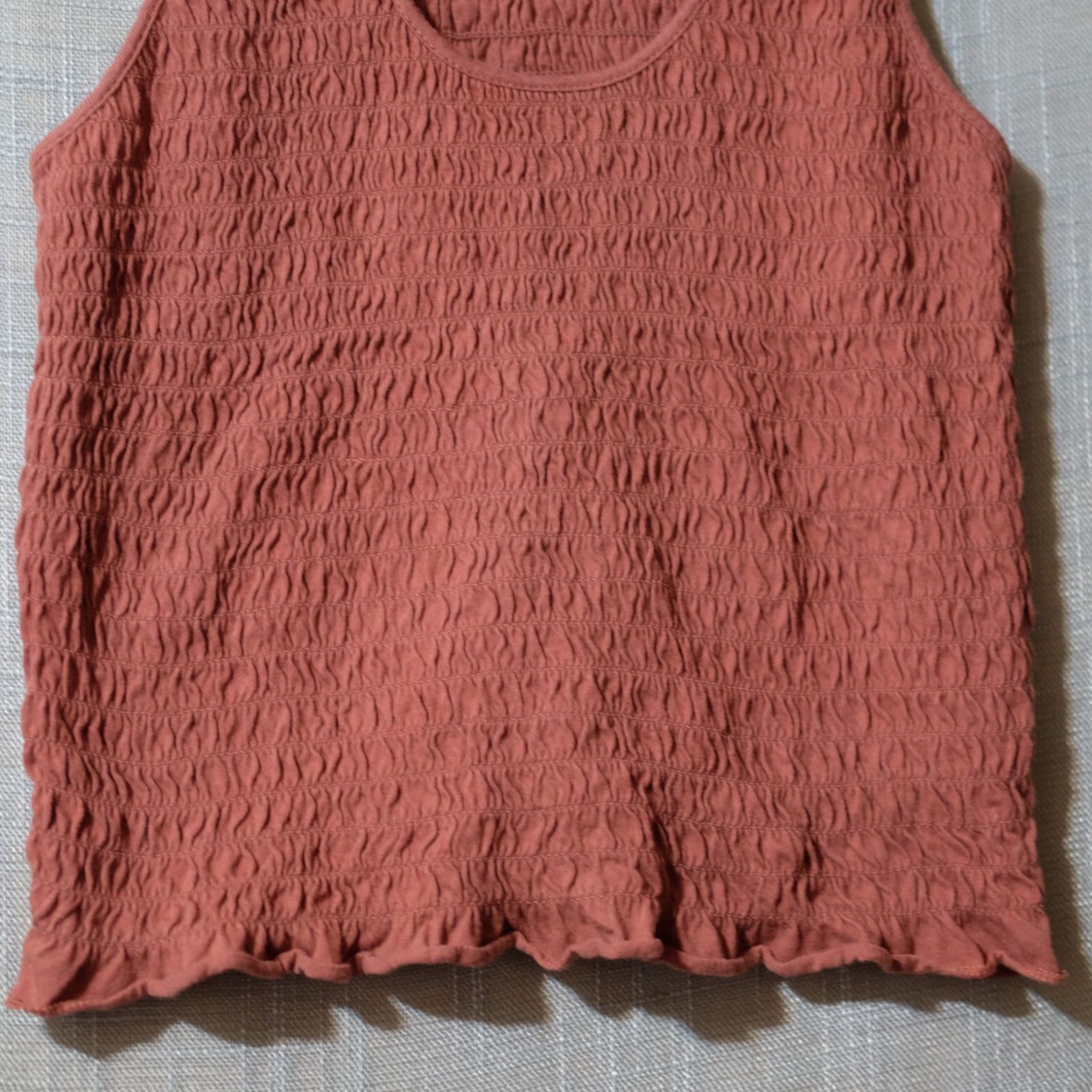 American Eagle Outfitters EUC American Eagle Cropped Tank Top Spice Women's M #H59-19 Size M / US 6-8 / IT 42-44 - 3 Thumbnail