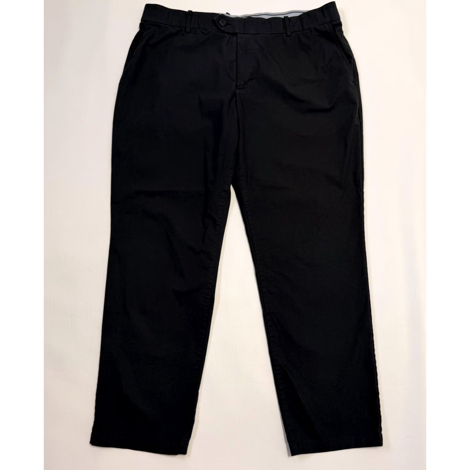 Nike Nike Dri-FIT Chino Pants Mens 38x30 Black Casual Wear Golf Stretch Quick Dry Pockets Slant Pocket Flat Front Zipper Fly Mens Size US 38 / EU 54 - 2 Thumbnail