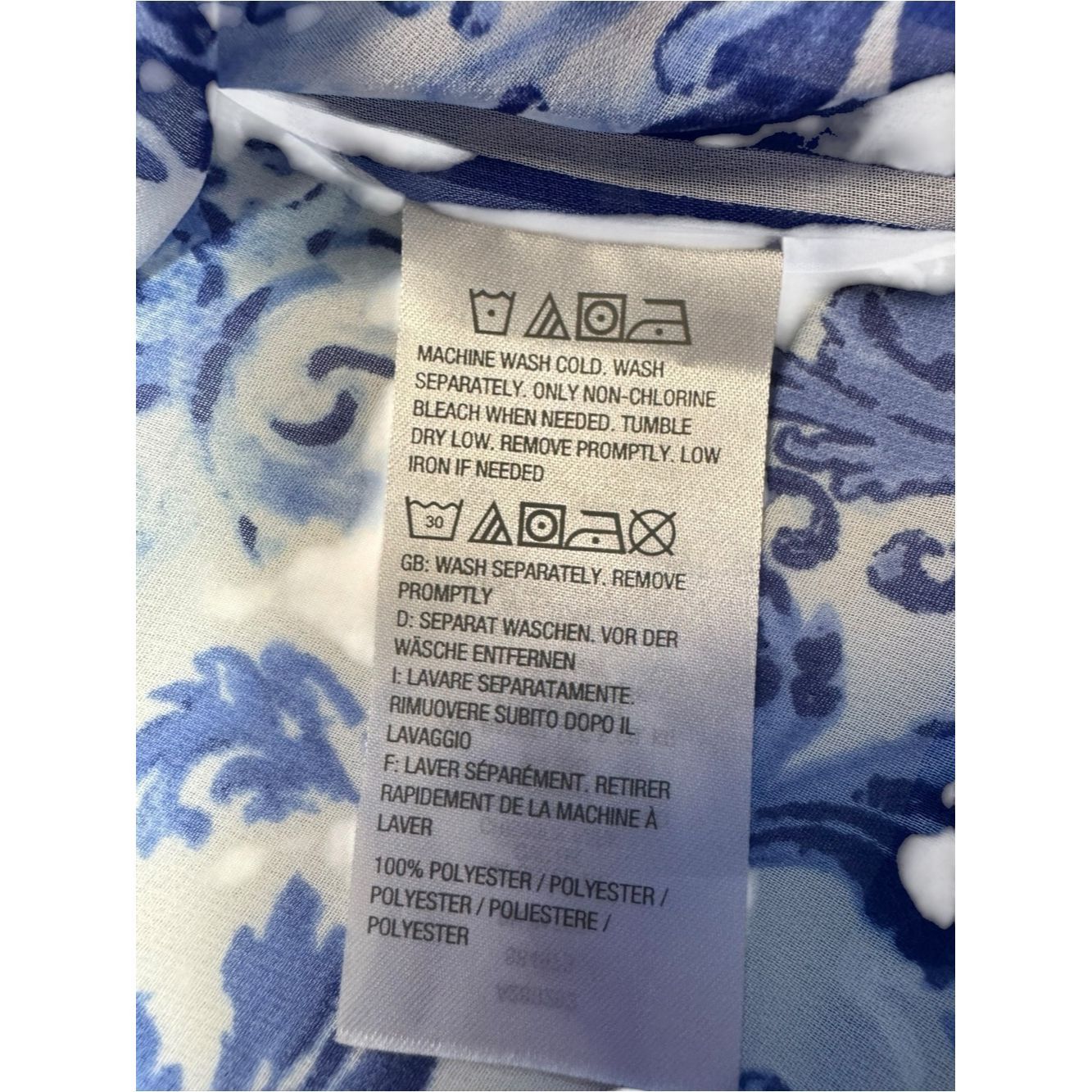 Other Susan Graver Sheer Chiffon Cold Shoulder Scarf Top and Tank Size XL / US 12-14 / IT 48-50 - 7 Thumbnail