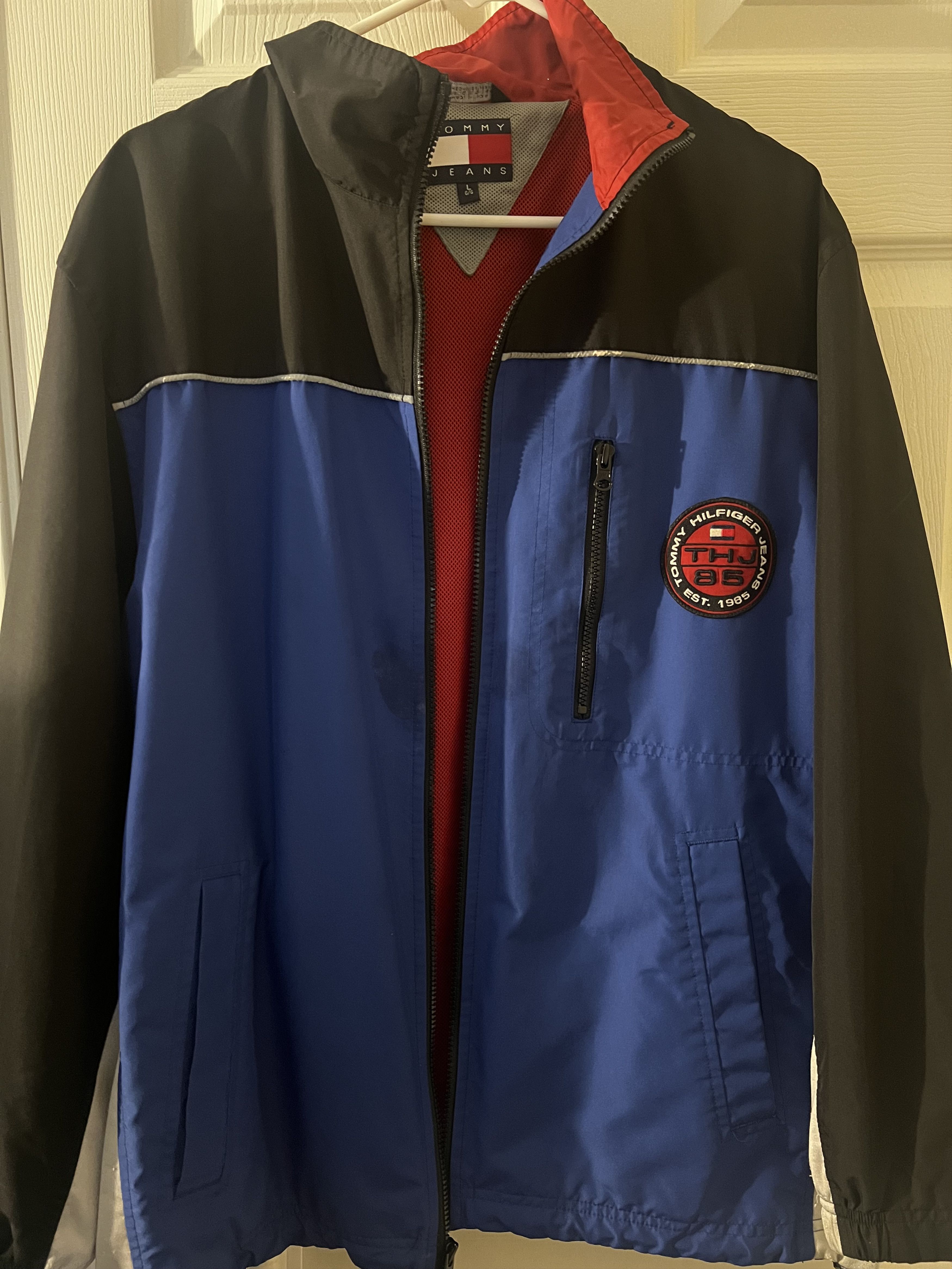 Tommy Hilfiger Vintage Tommy Hilfiger Jeans THJ 85 Windbreaker (2002) Size US L / EU 52-54 / 3 - 1 Thumbnail